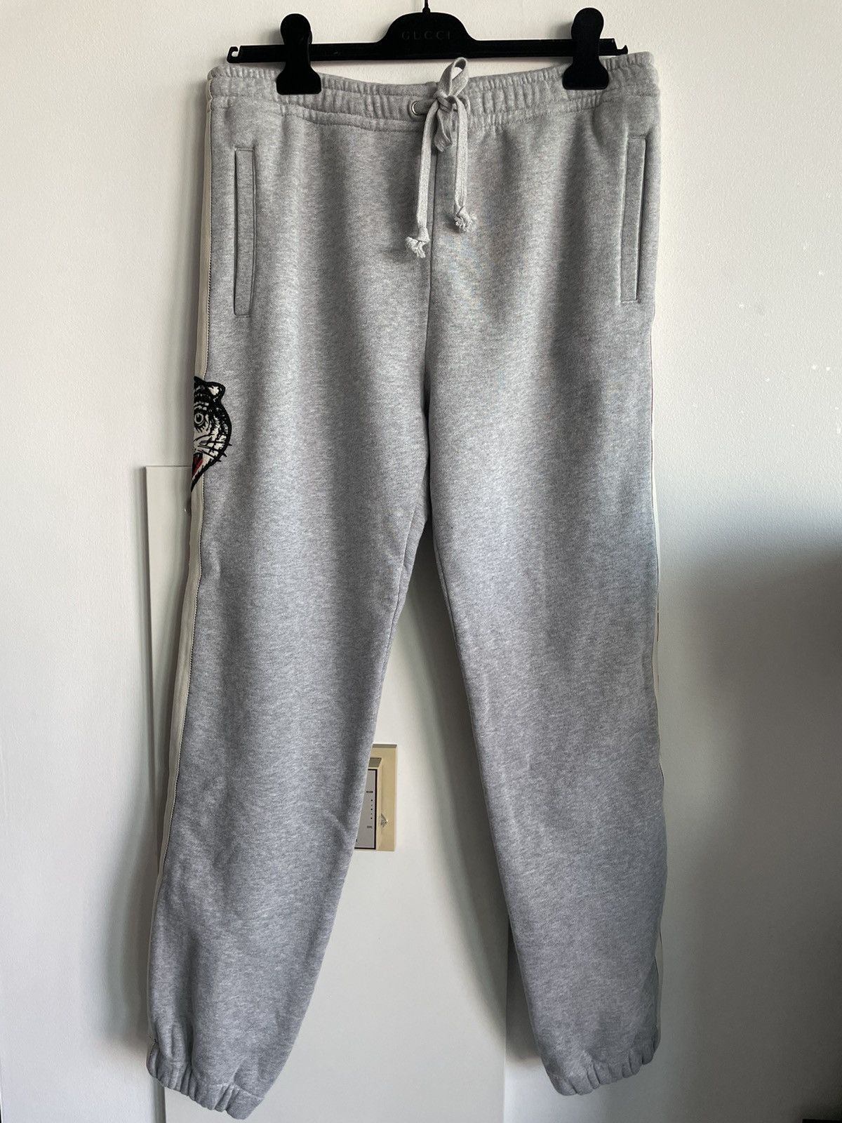 Gucci Rare $2k+ BrandNew Super Runway Gucci Tiger Track Sweatpants Size US 32 / EU 48 - 16 Thumbnail