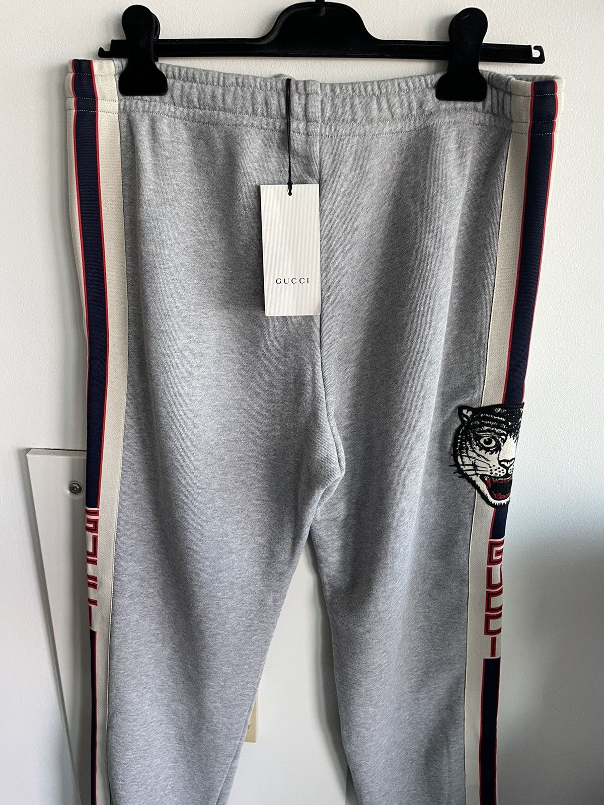 Gucci Rare $2k+ BrandNew Super Runway Gucci Tiger Track Sweatpants Size US 32 / EU 48 - 24 Thumbnail