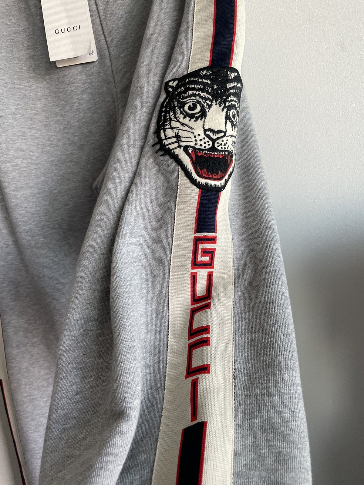 Gucci Rare $2k+ BrandNew Super Runway Gucci Tiger Track Sweatpants Size US 32 / EU 48 - 22 Thumbnail