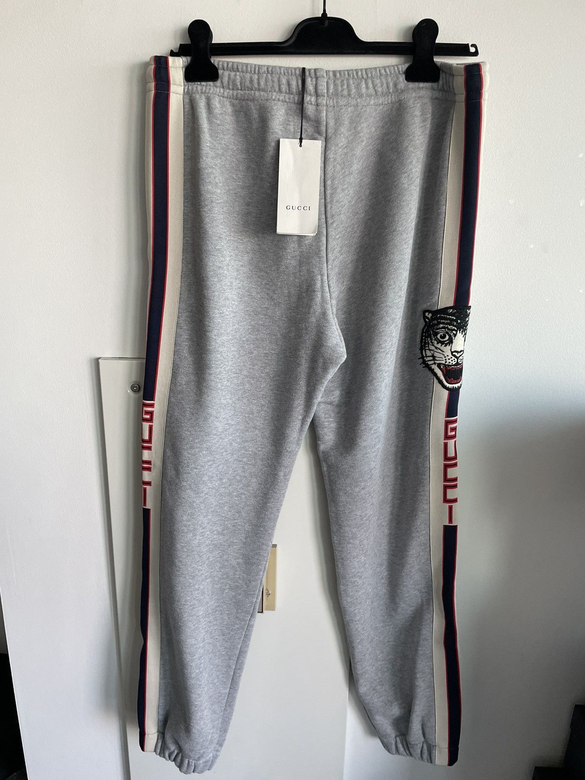 Gucci Rare $2k+ BrandNew Super Runway Gucci Tiger Track Sweatpants Size US 32 / EU 48 - 23 Thumbnail