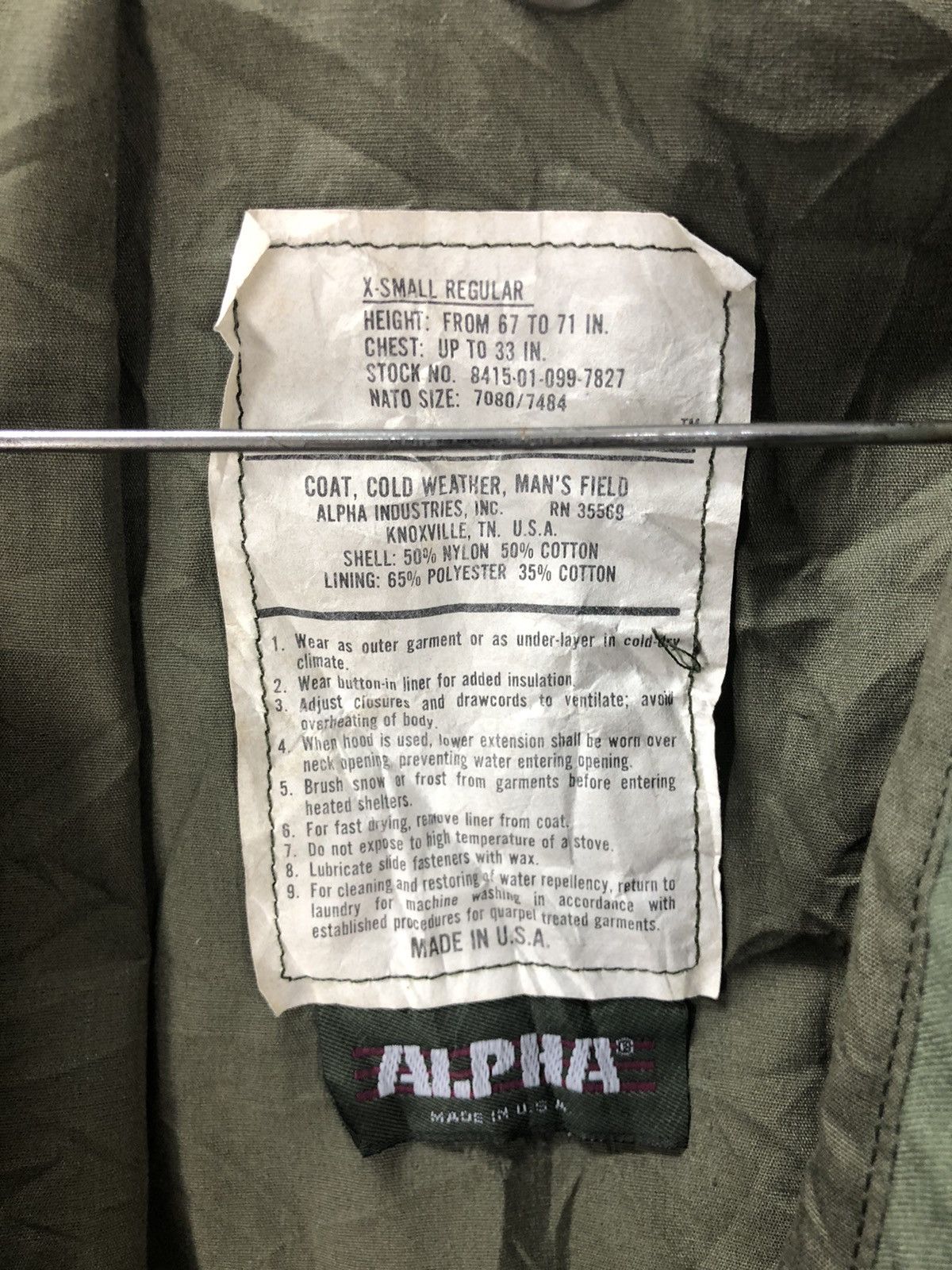 Alpha Industries Alpha Industries Vintage Patch Jacket cw21 Size US XS / EU 42 / 0 - 11 Thumbnail