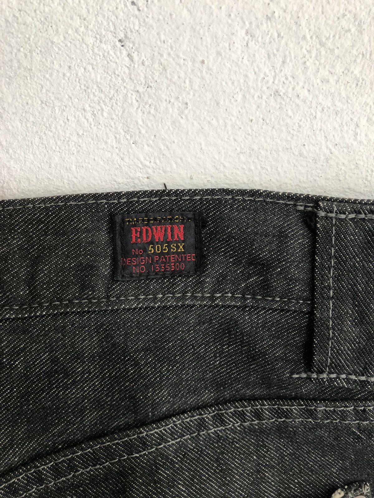 Edwin EDWIN 505 SX SELVEDGE DENIM, MADE IN JAPAN, BUTTON FLY Size US 32 / EU 48 - 7 Thumbnail