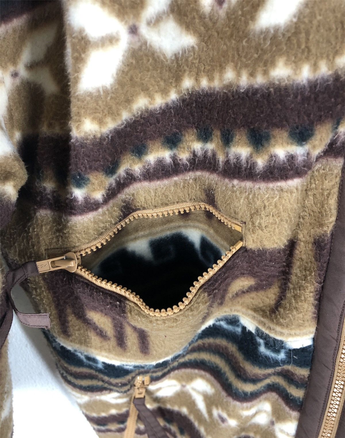 Japanese Brand × Vintage New Breed Fleece jacket full print Size US S / EU 44-46 / 1 - 6 Thumbnail