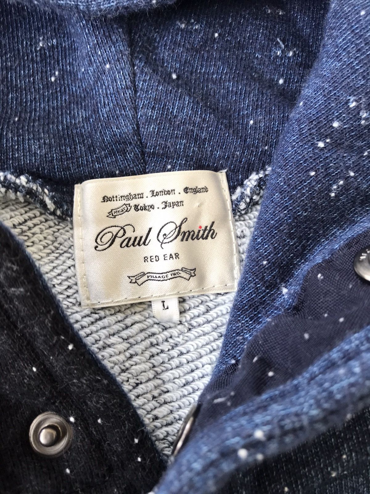 Indigo × Paul Smith Vintage Paul Smith Patchwork Indigo Size US L / EU 52-54 / 3 - 5 Thumbnail