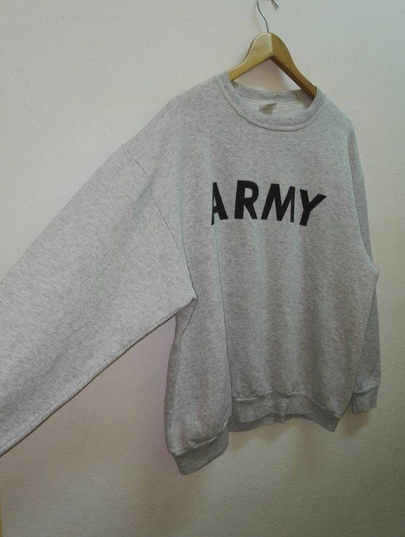 Other 🔥Vintage🔥 Sweatshirt ARMY from USA Good Condition Used Size US XL / EU 56 / 4 - 3 Thumbnail