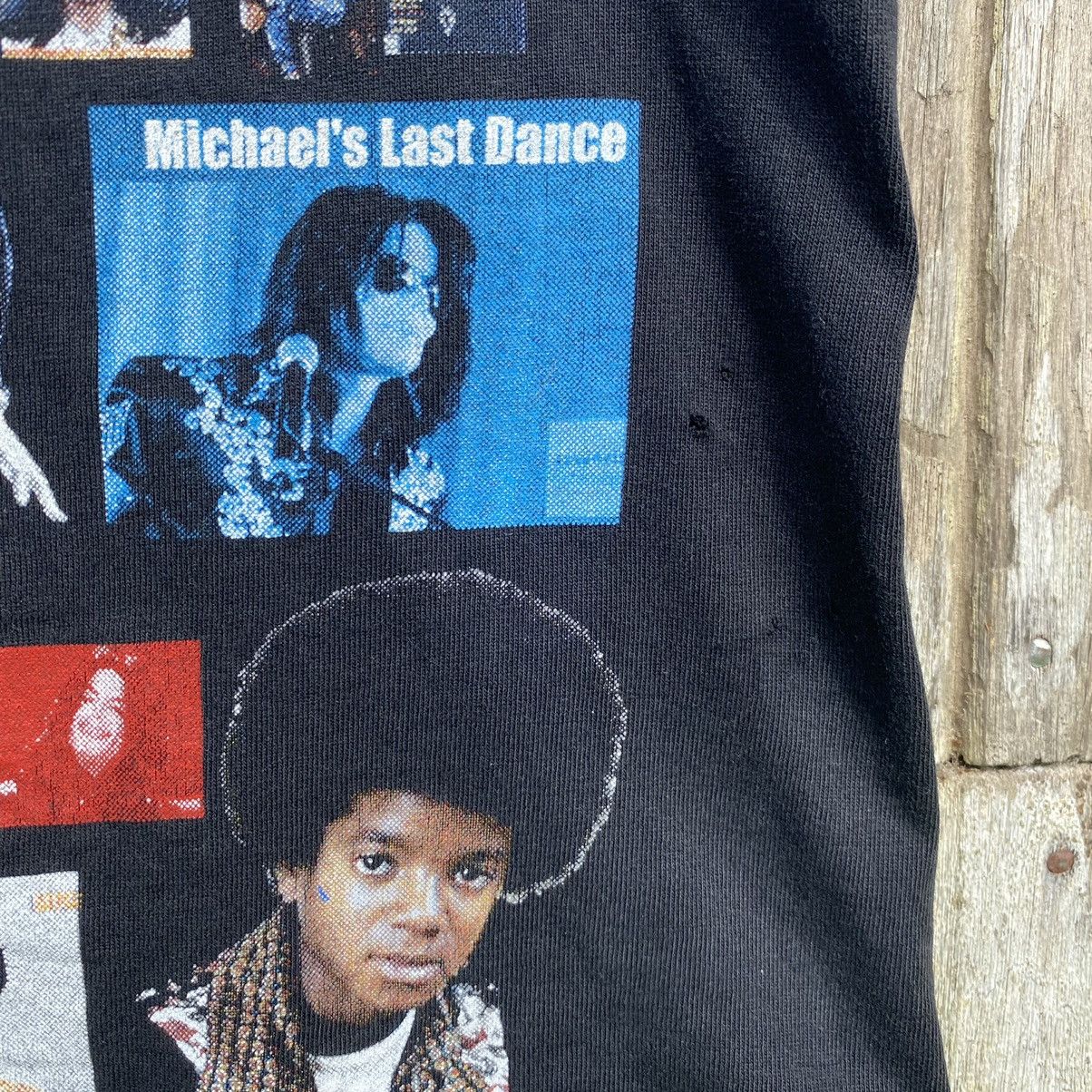 Band Tees Thrashed Faded Distressed Michael Jackson ERD GRUNGE TEE Size US S / EU 44-46 / 1 - 7 Thumbnail