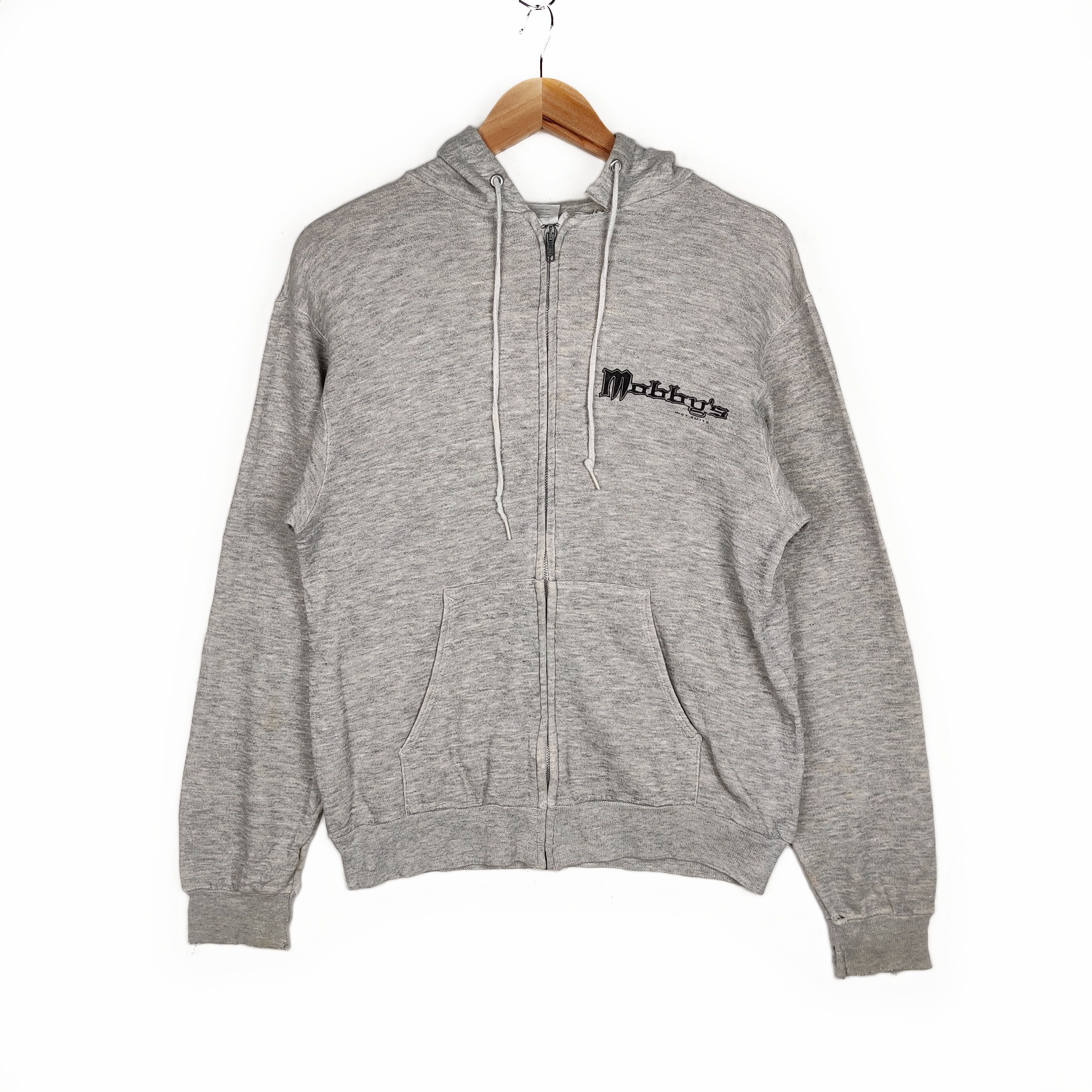 Hanes Vintage Mobby's Hoodie Nice Design Zipper Size US M / EU 48-50 / 2 - 3 Thumbnail