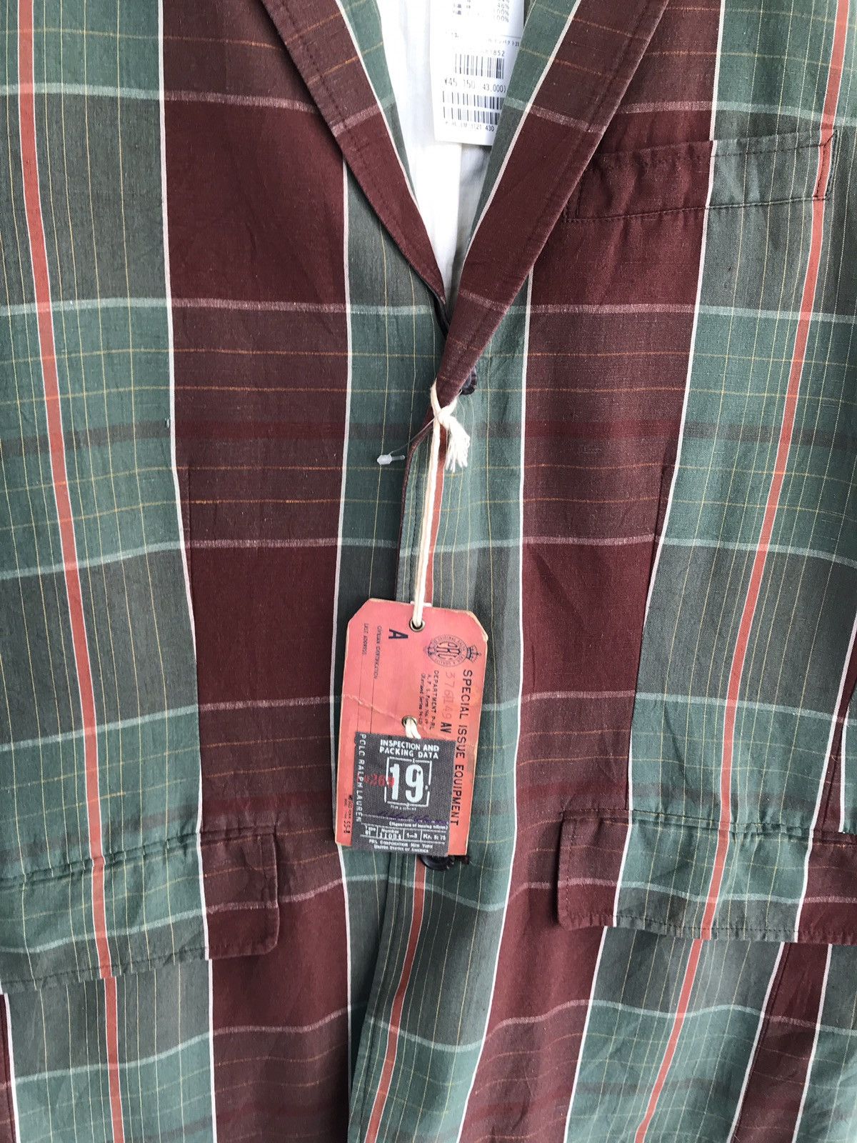 Polo Ralph Lauren Special Issue Polo Ralph Lauren Checked Tartan Blazer Coat Size US S / EU 44-46 / 1 - 4 Thumbnail