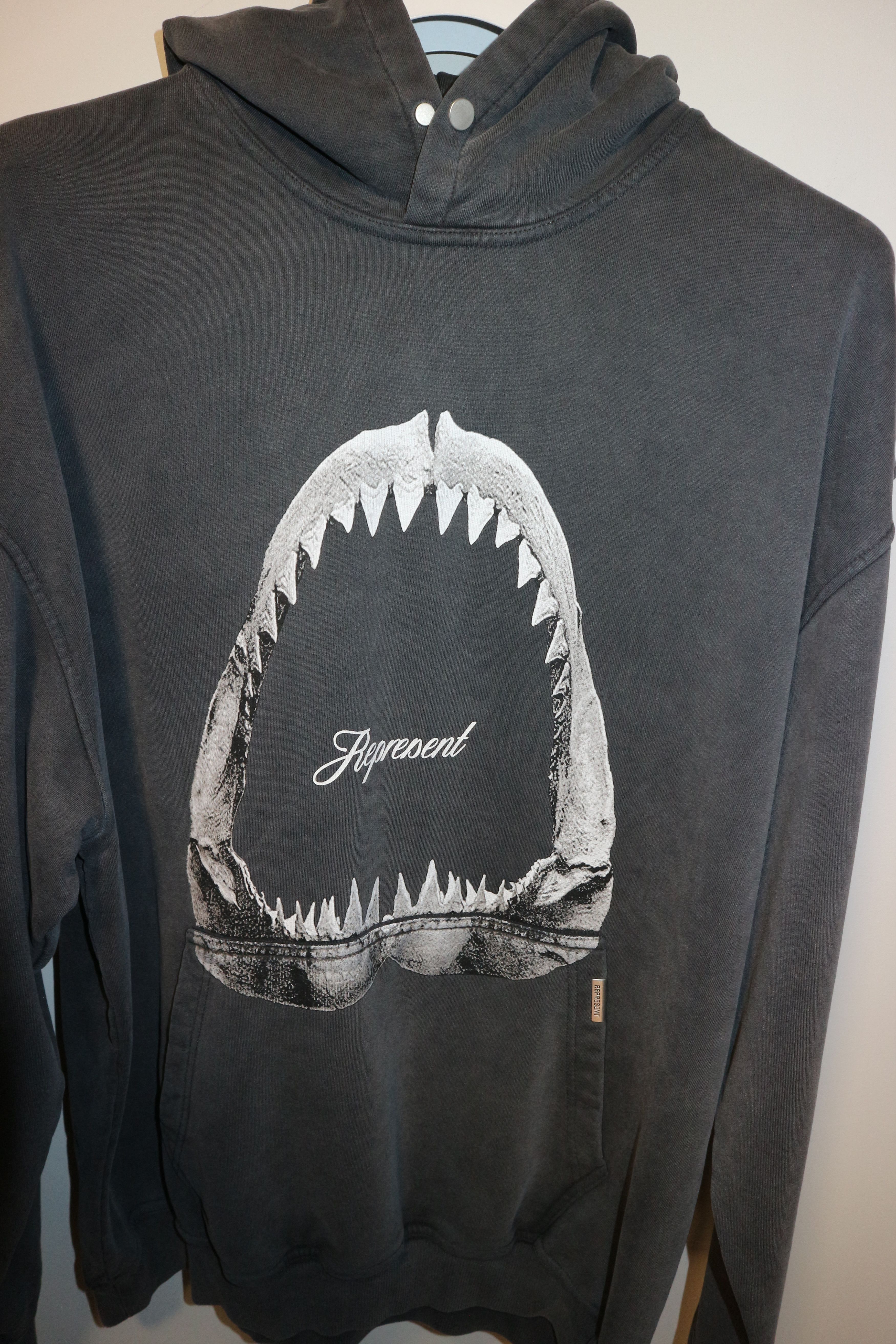 Represent Clo. Shark Jaws print hoodie Size US M / EU 48-50 / 2 - 7 Thumbnail