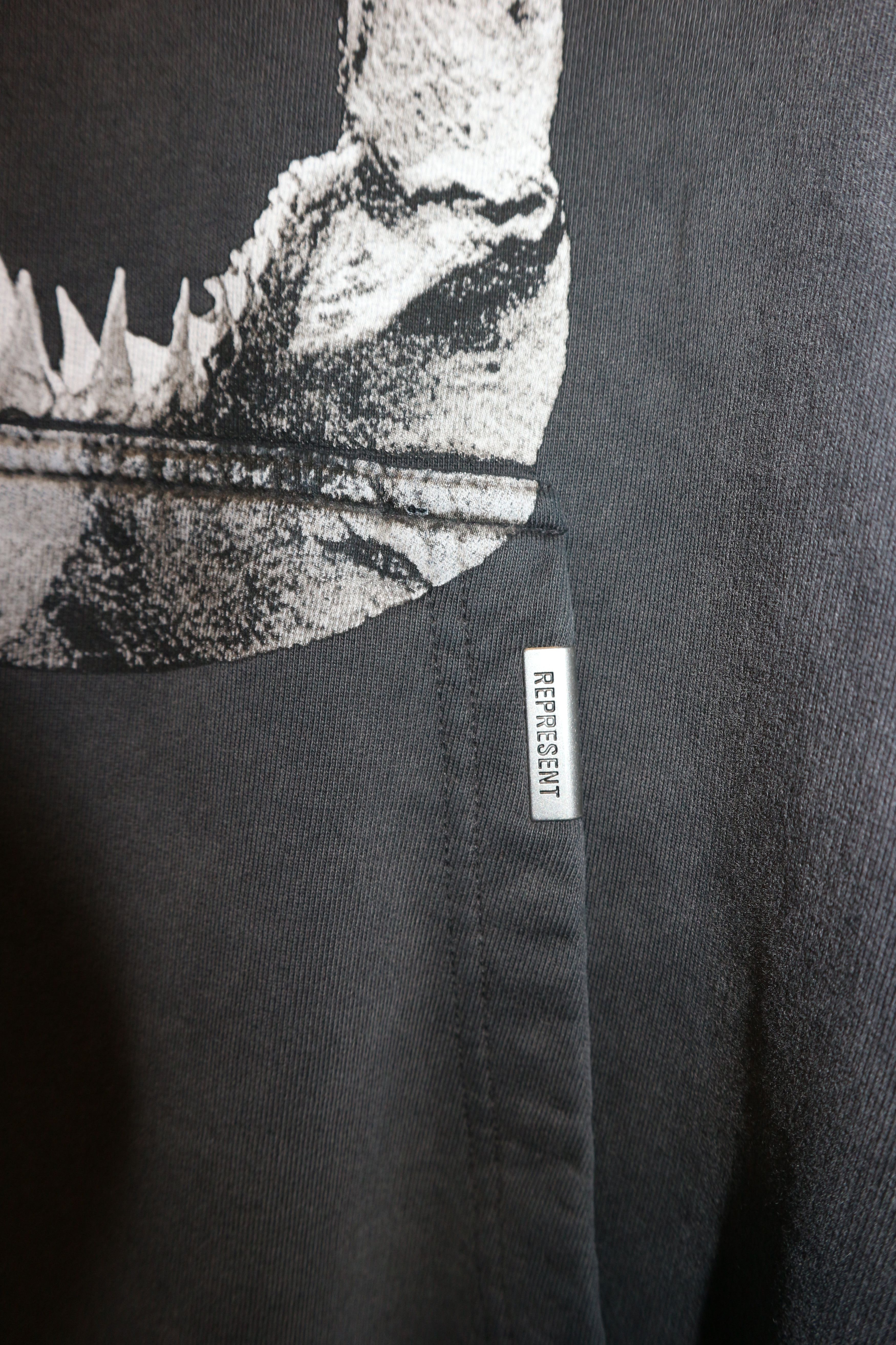 Represent Clo. Shark Jaws print hoodie Size US M / EU 48-50 / 2 - 3 Thumbnail