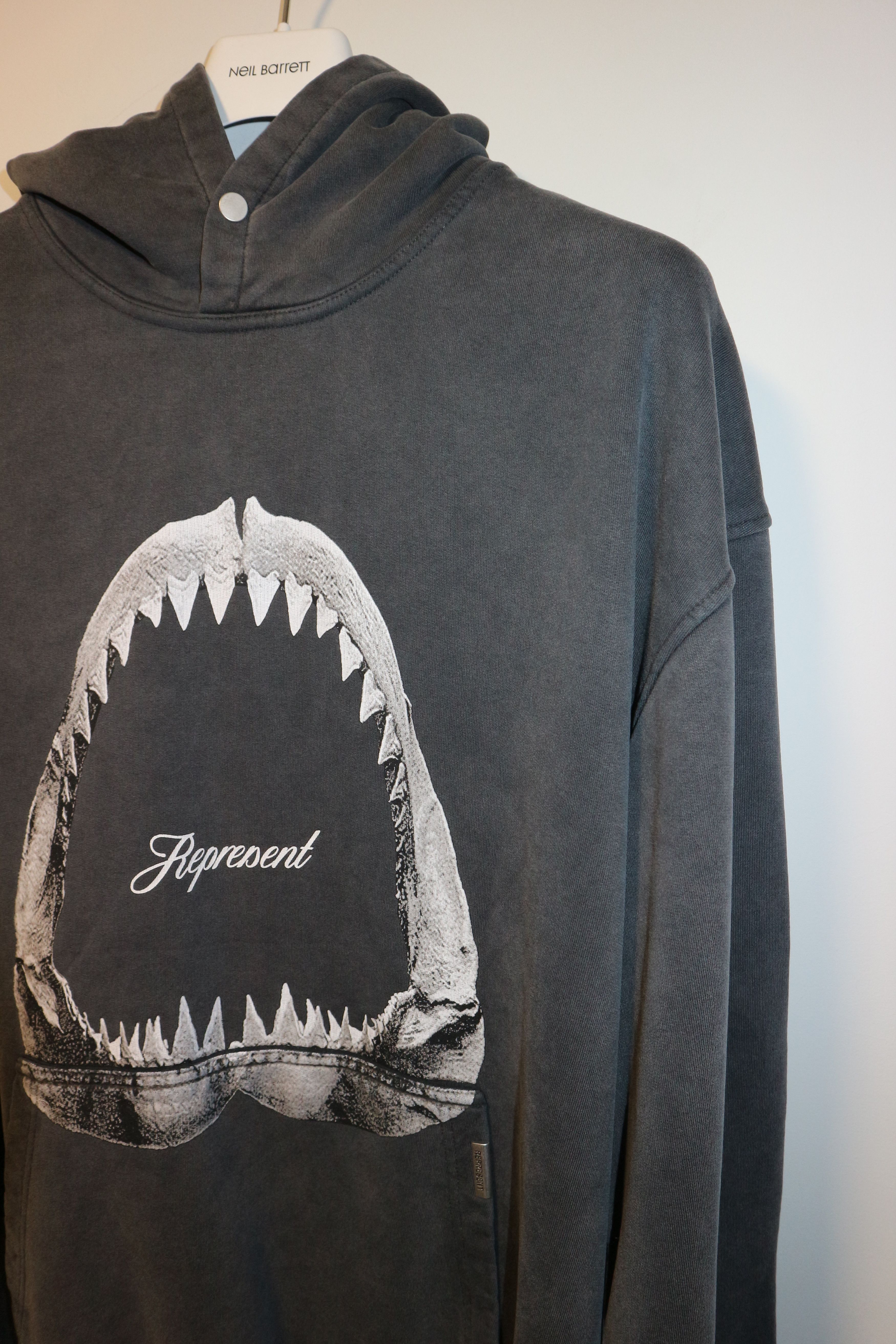 Represent Clo. Shark Jaws print hoodie Size US M / EU 48-50 / 2 - 2 Thumbnail