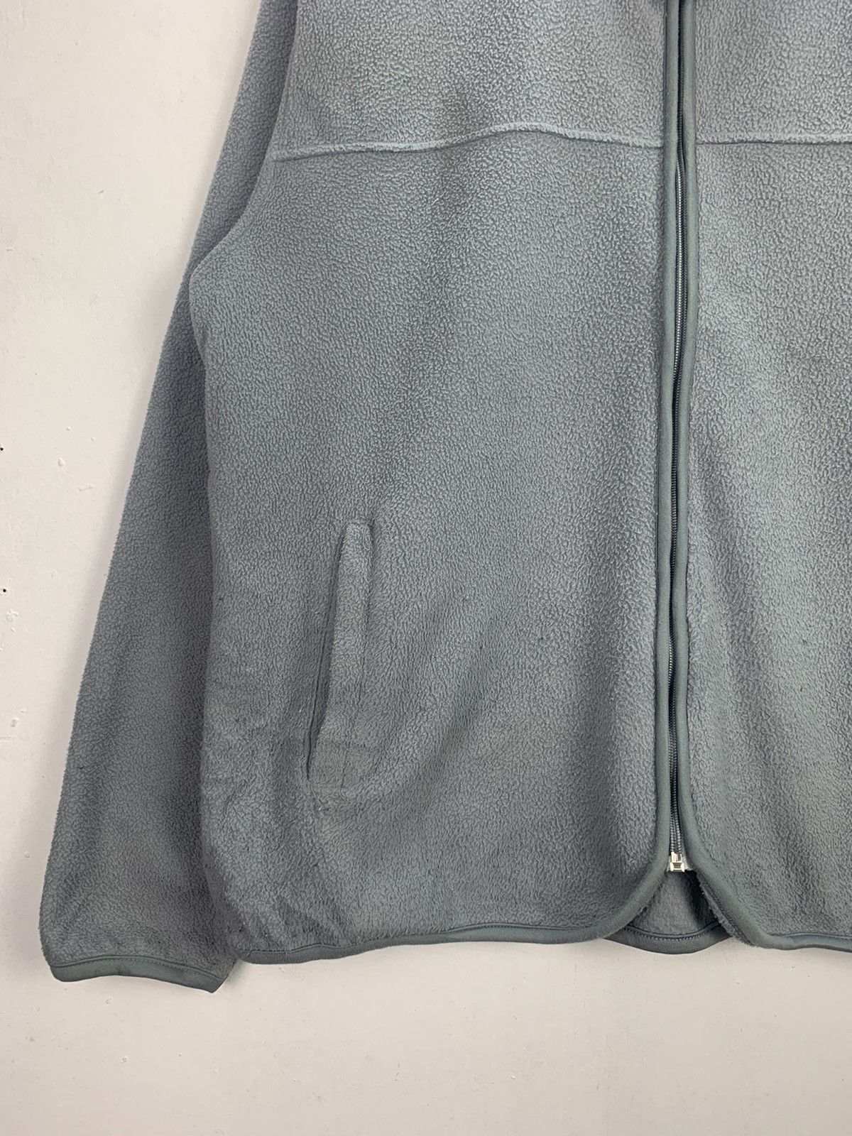 Japanese Brand × Vintage Japanese Brand Fleece Full zip Jacket Size US XL / EU 56 / 4 - 4 Thumbnail