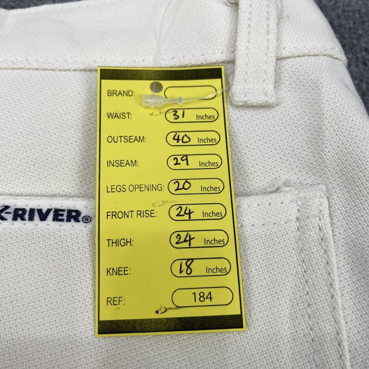 Japanese Brand × Vintage Vintage Ox-River Japanese Brand Bustpants Boot Cut -wc184 Size US 31 - 10 Thumbnail