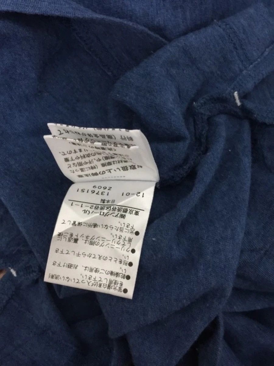 Indigo × Margaret Howell Vintage Magaret Howell Indigo Shirt Size M / US 6-8 / IT 42-44 - 5 Thumbnail