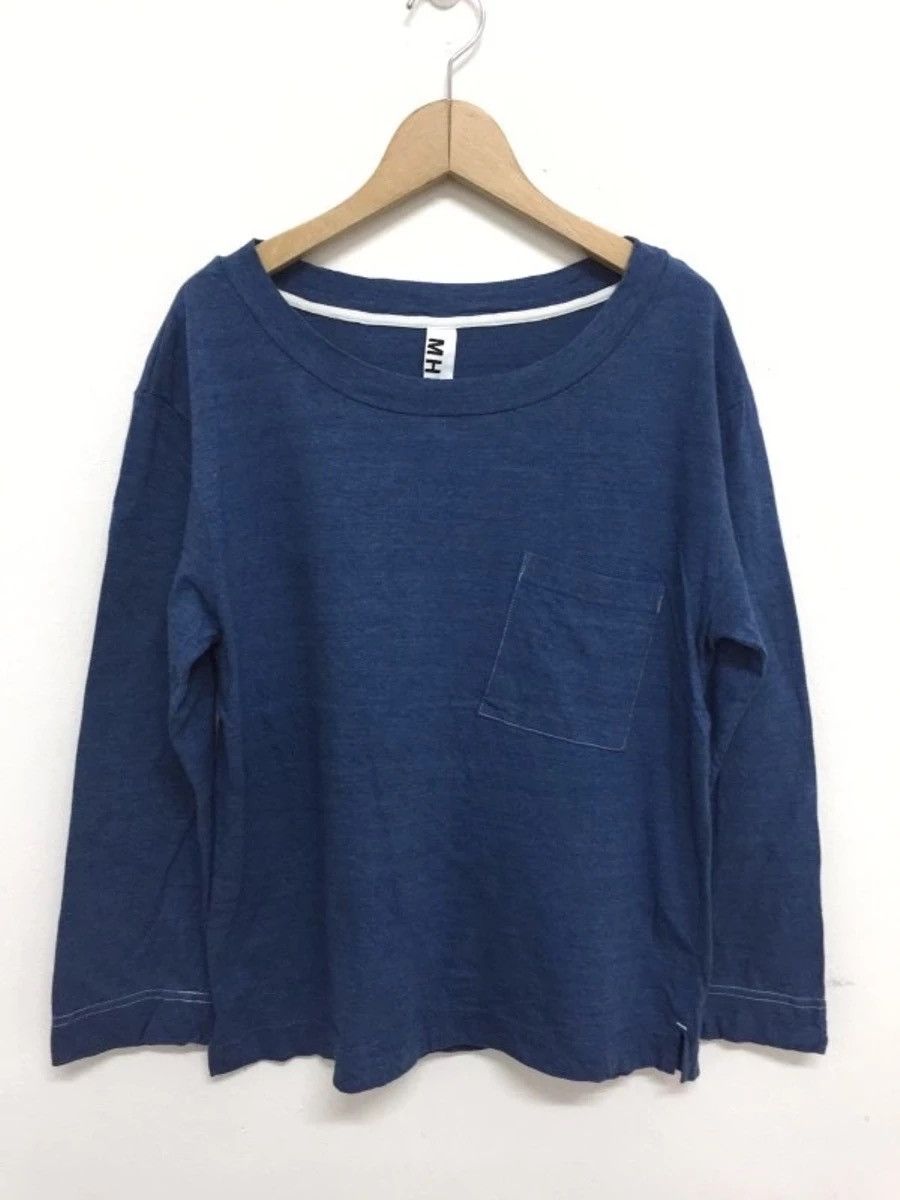Indigo × Margaret Howell Vintage Magaret Howell Indigo Shirt Size M / US 6-8 / IT 42-44 - 1 Thumbnail