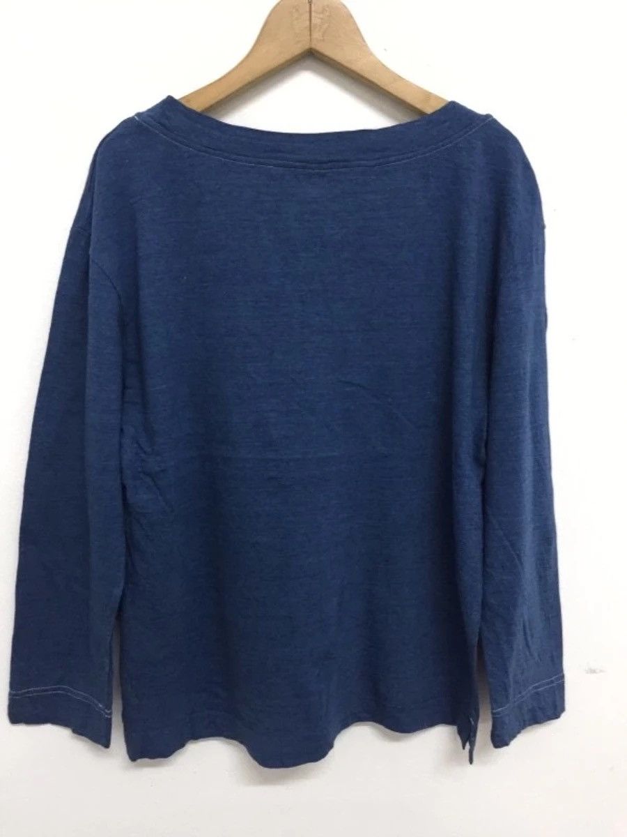 Indigo × Margaret Howell Vintage Magaret Howell Indigo Shirt Size M / US 6-8 / IT 42-44 - 3 Thumbnail