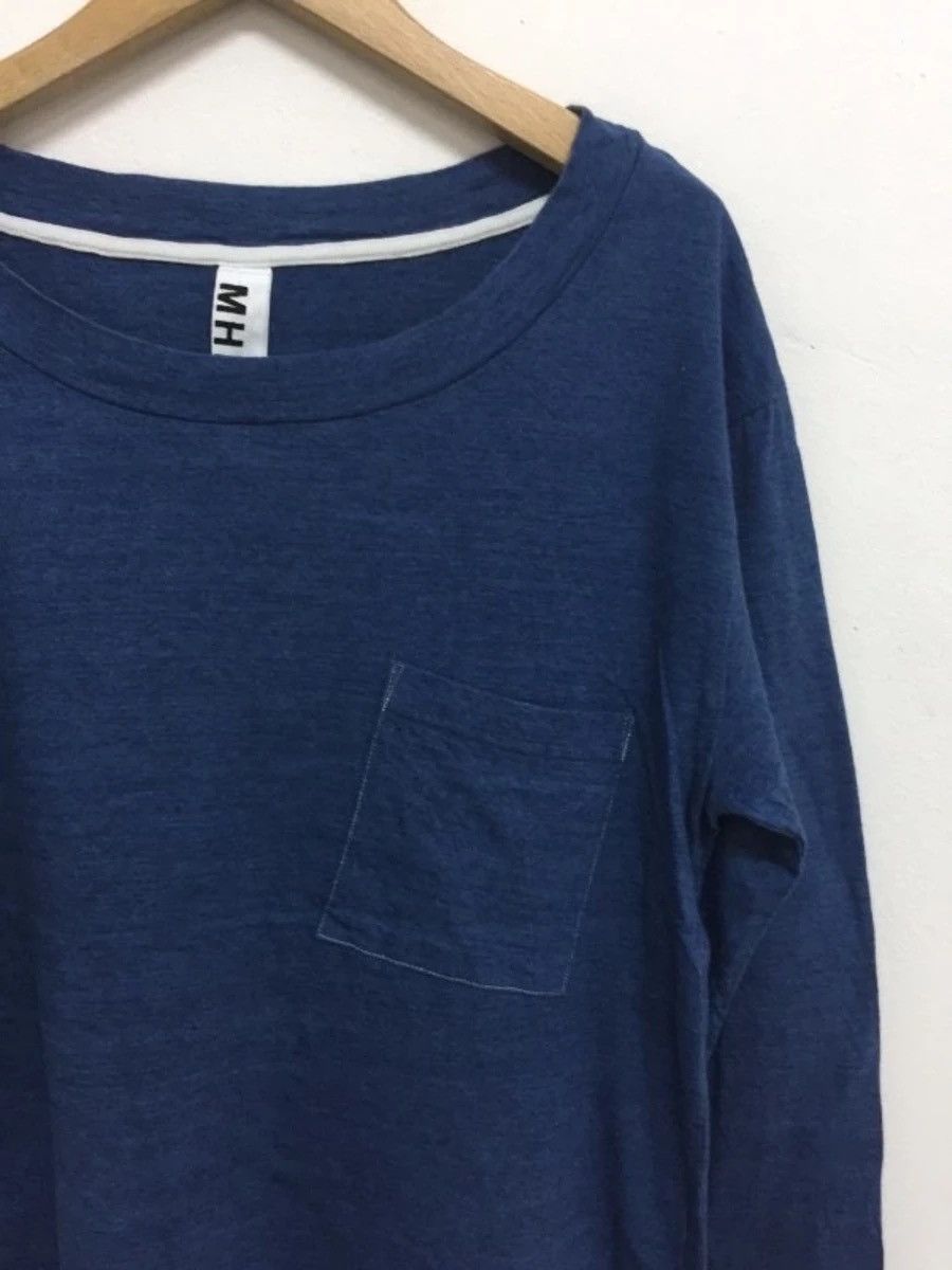 Indigo × Margaret Howell Vintage Magaret Howell Indigo Shirt Size M / US 6-8 / IT 42-44 - 2 Thumbnail