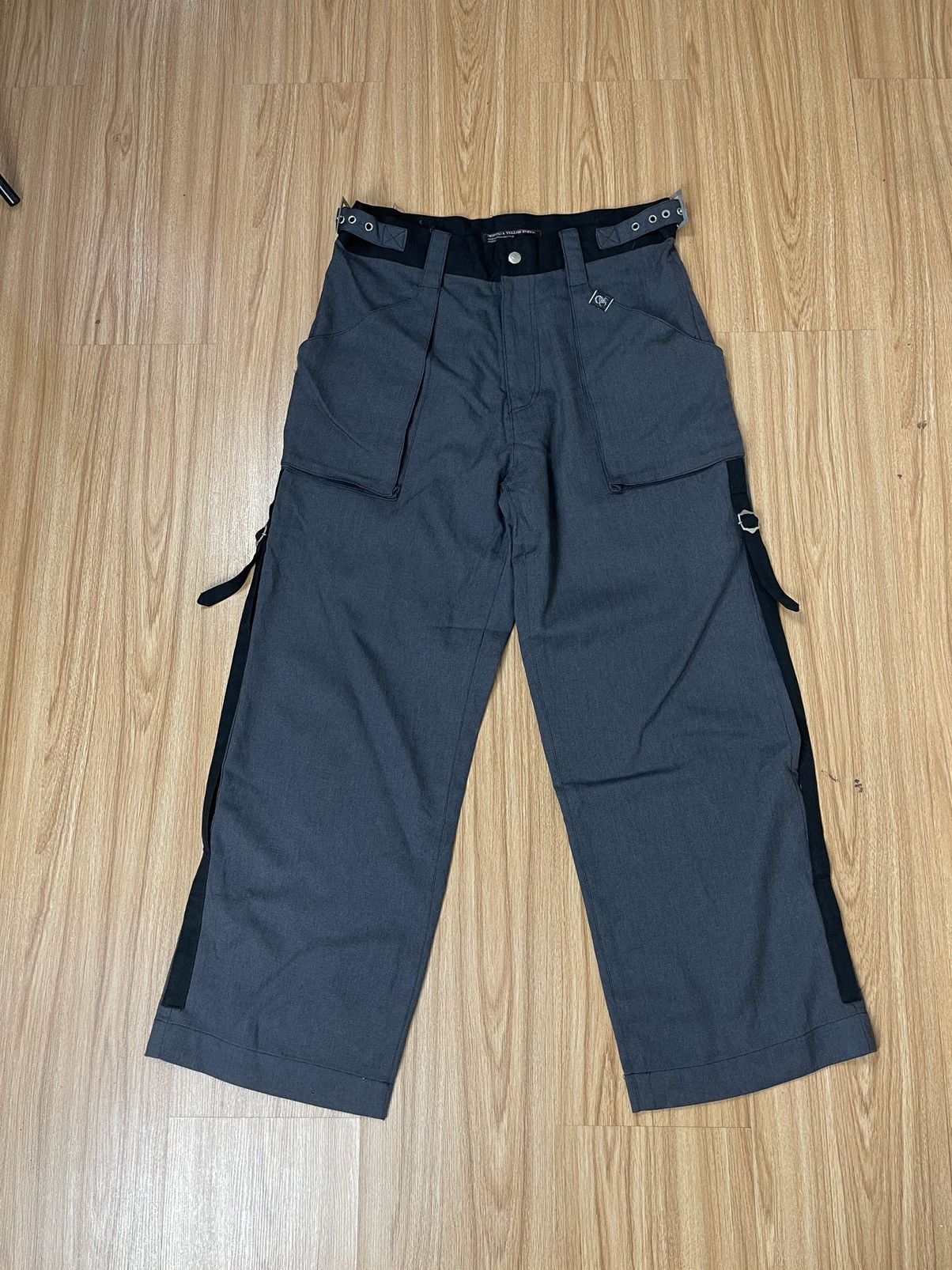 Japanese Brand ❌DELETE TODAY🚨 TREND💥NY Streetwear Fashion Baggy Pants Dope Size US 32 / EU 48 - 4 Thumbnail