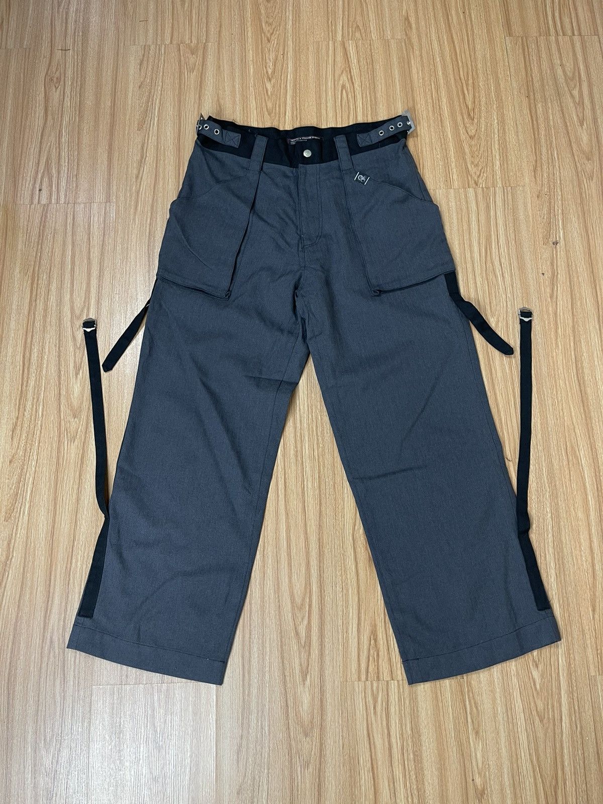 Japanese Brand ❌DELETE TODAY🚨 TREND💥NY Streetwear Fashion Baggy Pants Dope Size US 32 / EU 48 - 3 Thumbnail