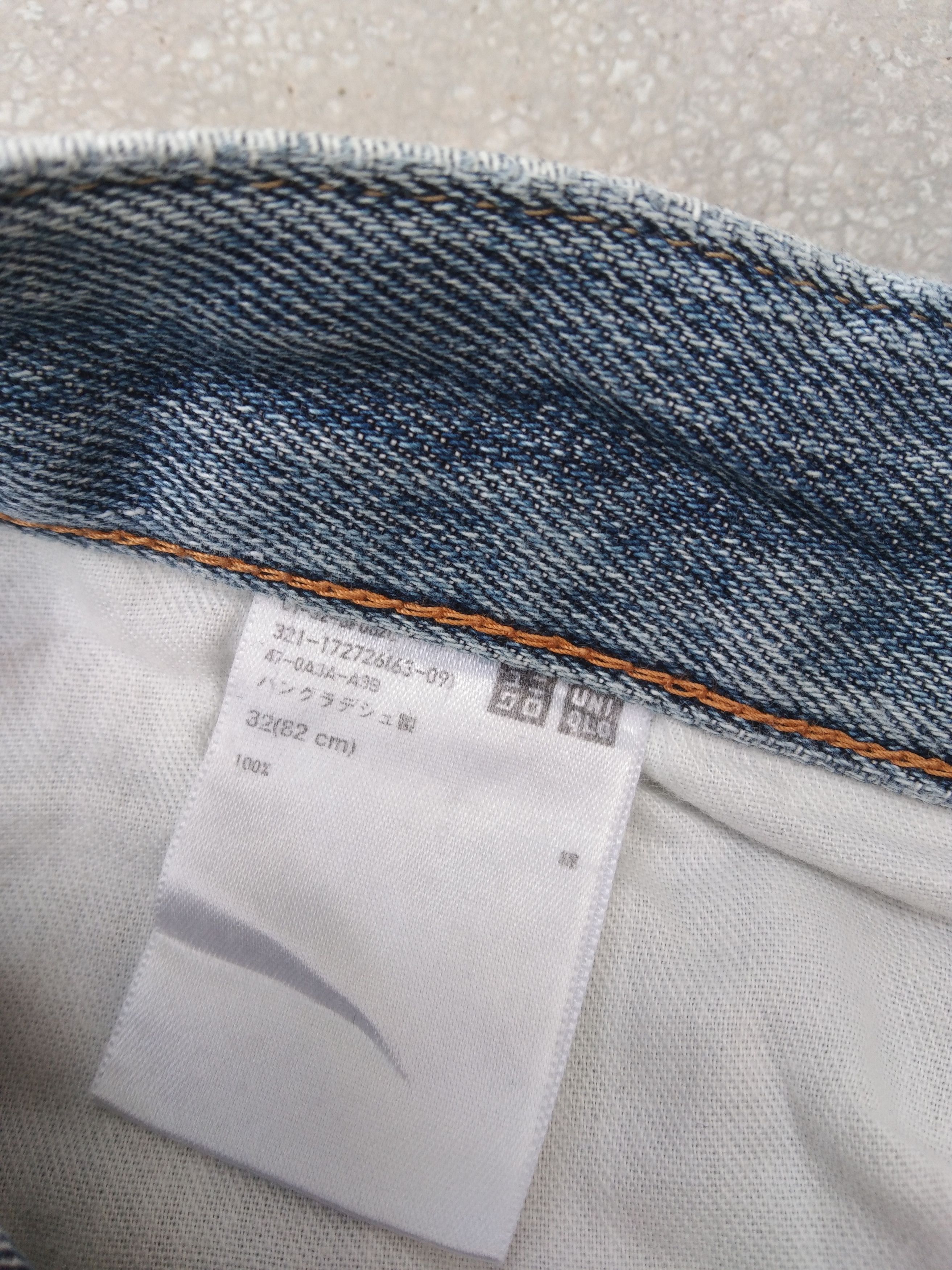 Japanese Brand Vintage Japanese Uniqlo Distressed Jeans 32x32 Size US 32 / EU 48 - 8 Thumbnail
