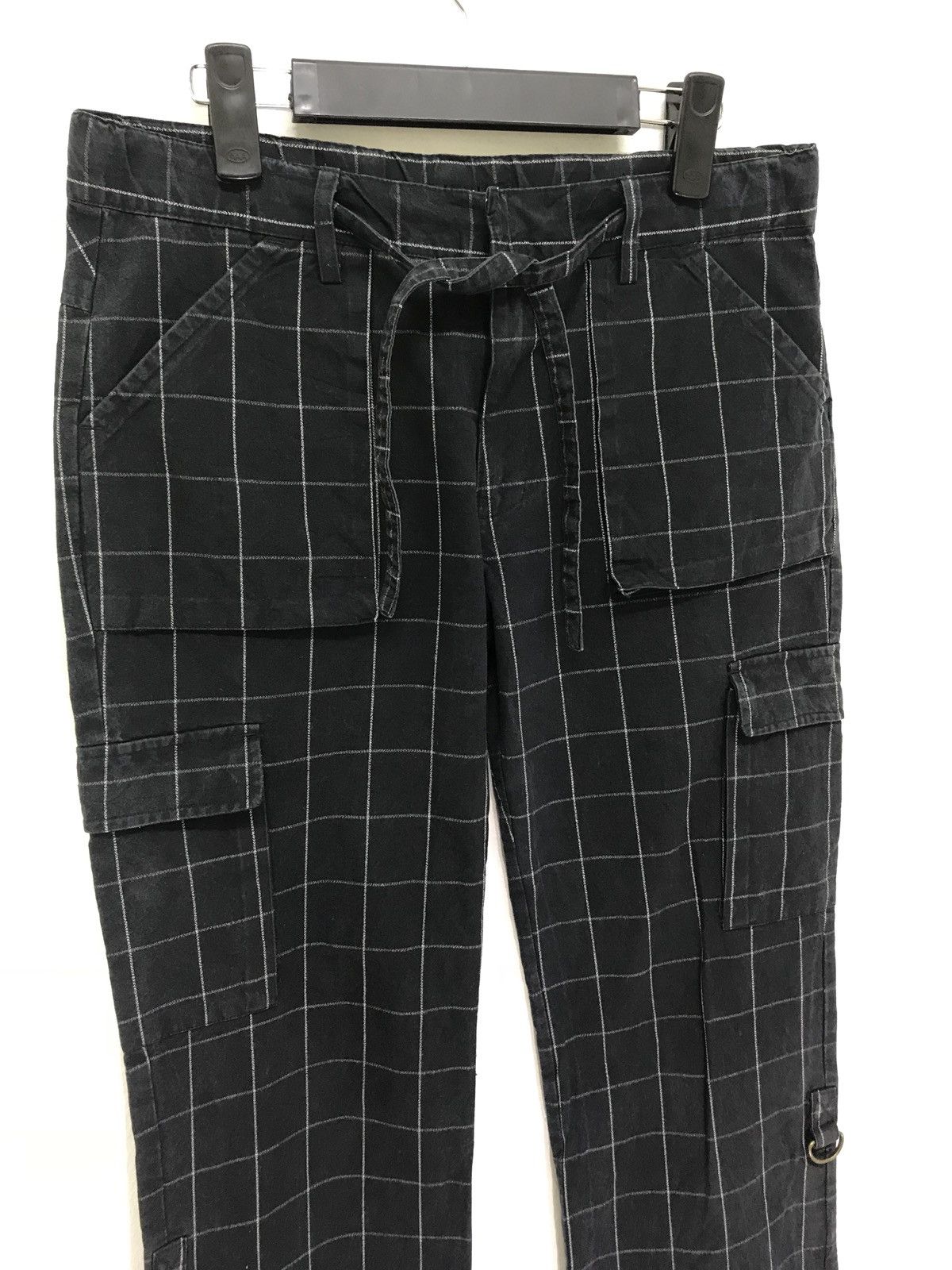 Japanese Brand Magazinrack Tartan Plaid Cargo Pant Cropped Style Regular Size US 31 - 1 Thumbnail