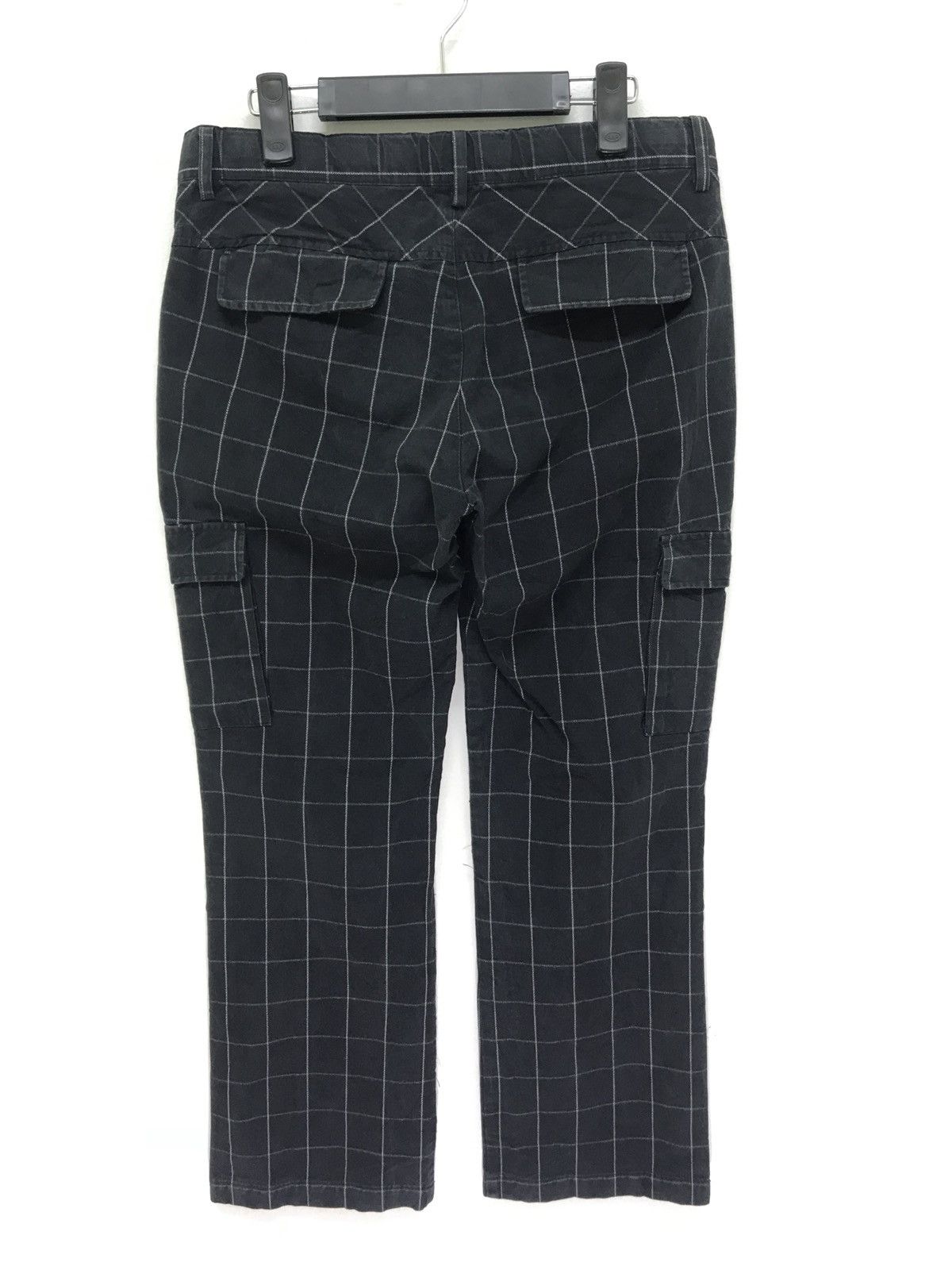 Japanese Brand Magazinrack Tartan Plaid Cargo Pant Cropped Style Regular Size US 31 - 6 Thumbnail