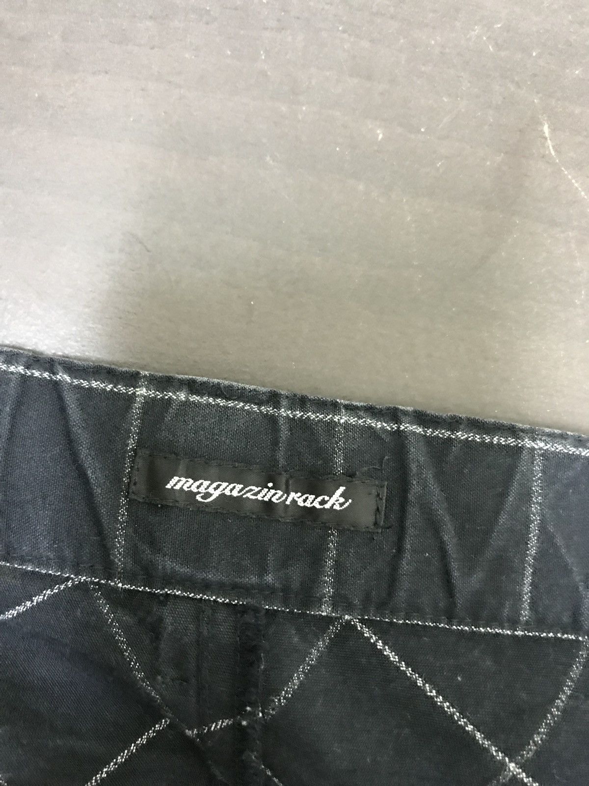 Japanese Brand Magazinrack Tartan Plaid Cargo Pant Cropped Style Regular Size US 31 - 8 Thumbnail