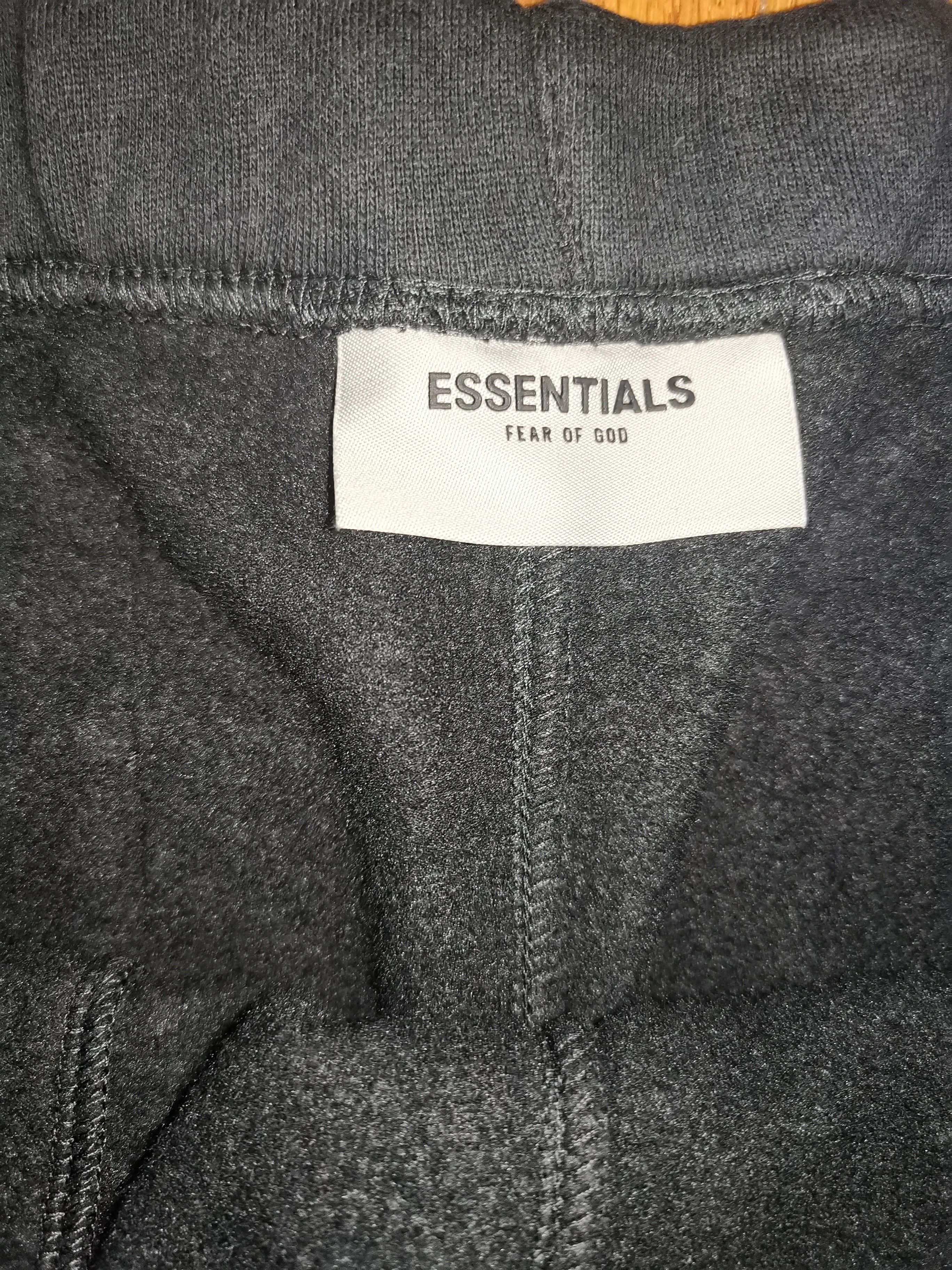 Fear of God Fear of God Essential 2020FW black fleece shorts Xlarge Size US 34 / EU 50 - 7 Thumbnail