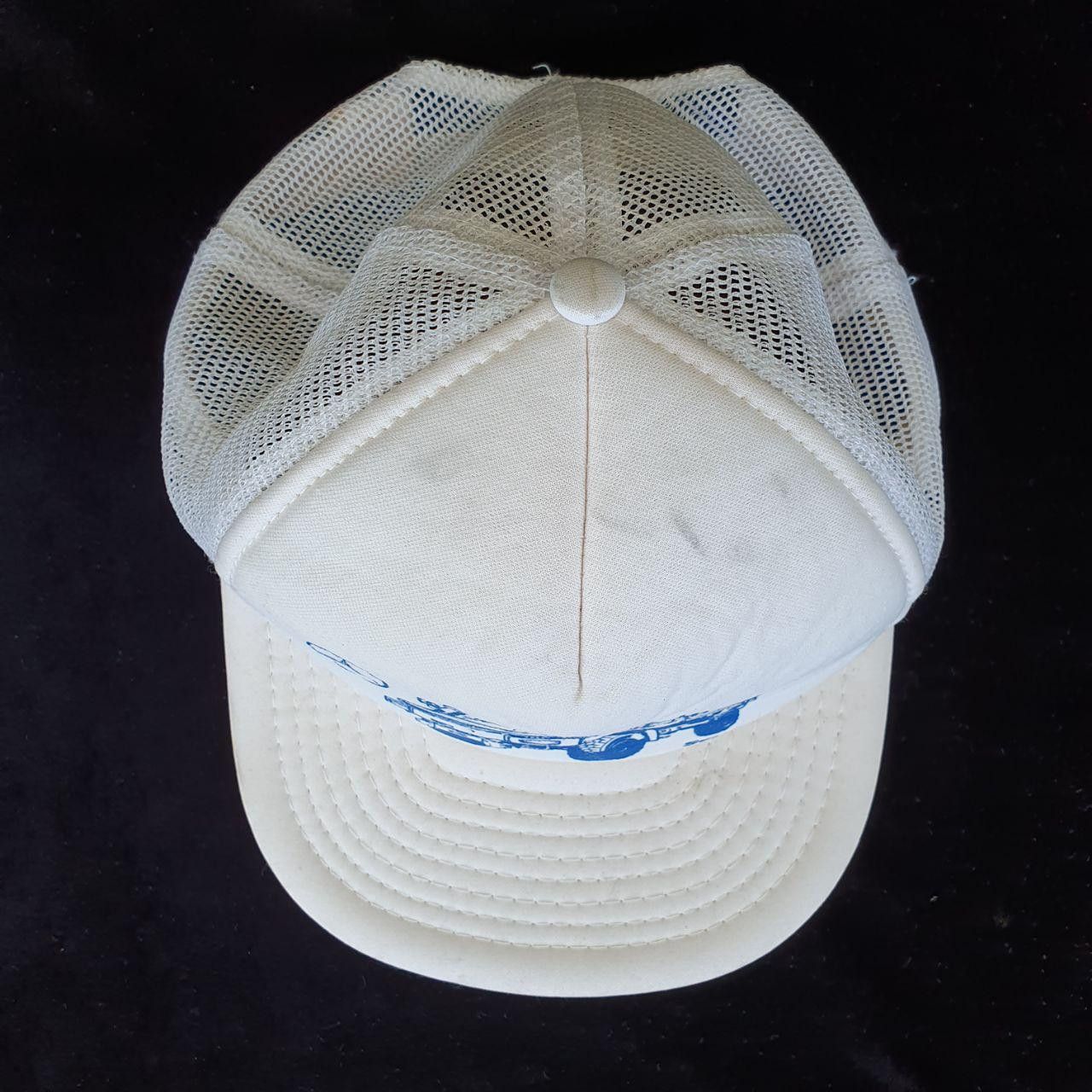 Mercedes-Benz × Vintage 80s Vintage Mercedes Truck Service Worker Cap Size ONE SIZE - 3 Thumbnail