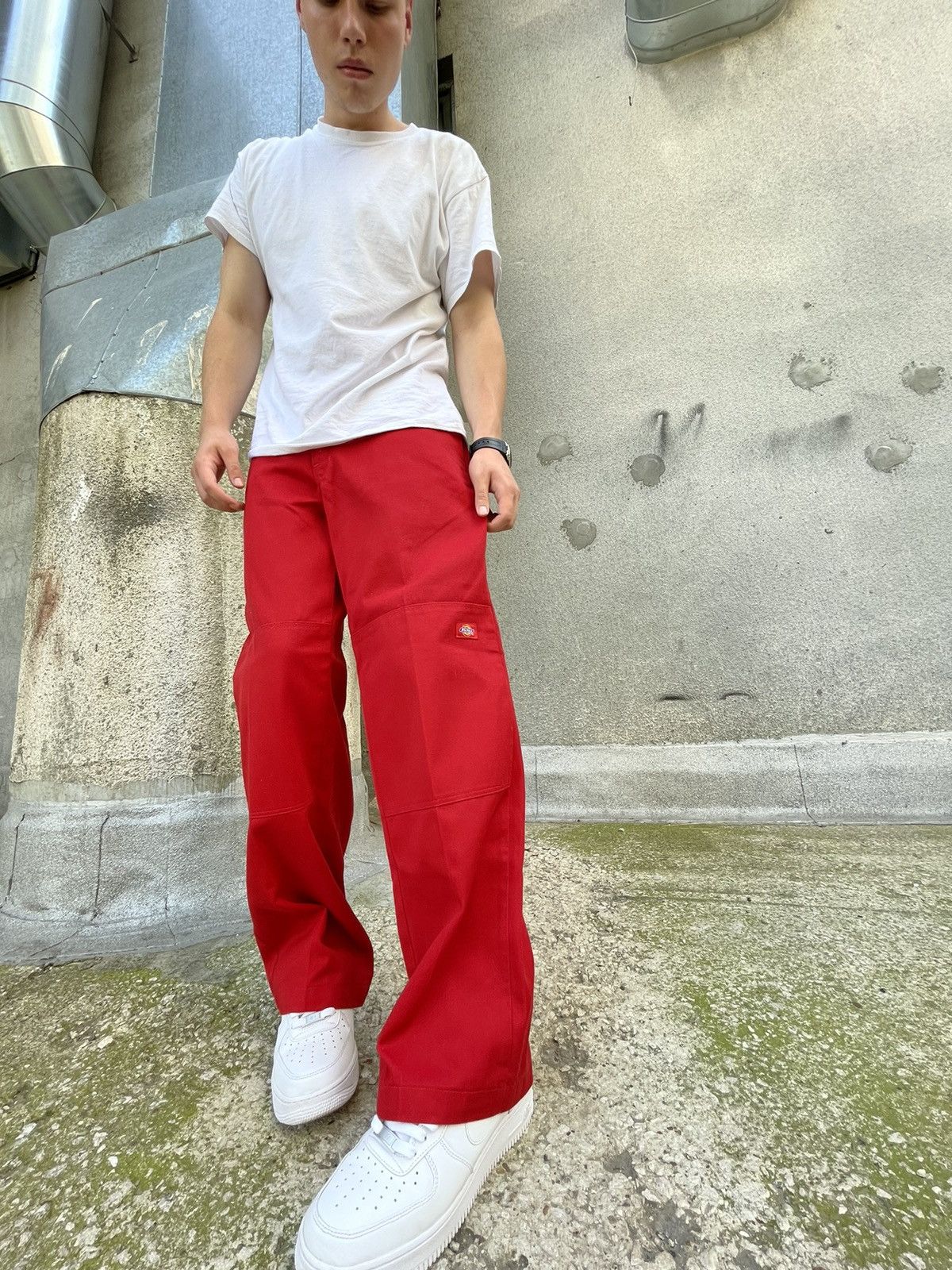 Dickies × Vintage Vintage Dickies Worker Pants Double Logo Size US 32 / EU 48 - 1 Thumbnail