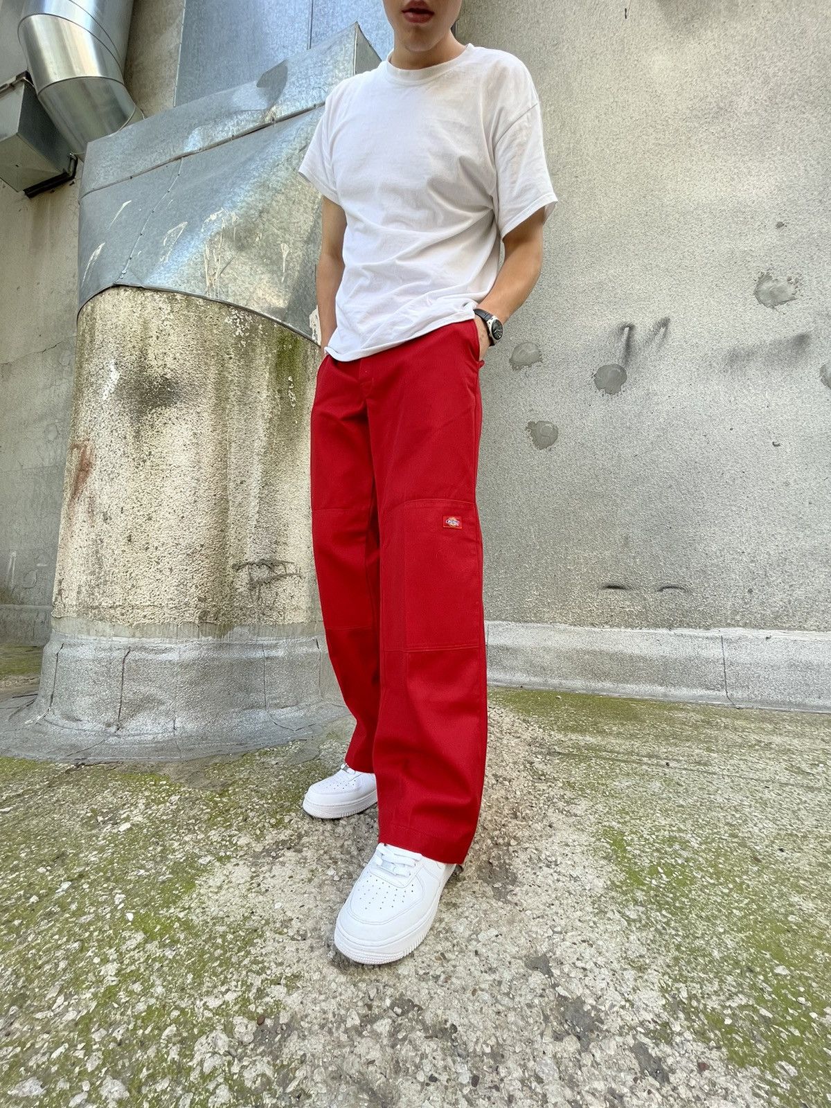 Dickies × Vintage Vintage Dickies Worker Pants Double Logo Size US 32 / EU 48 - 11 Thumbnail