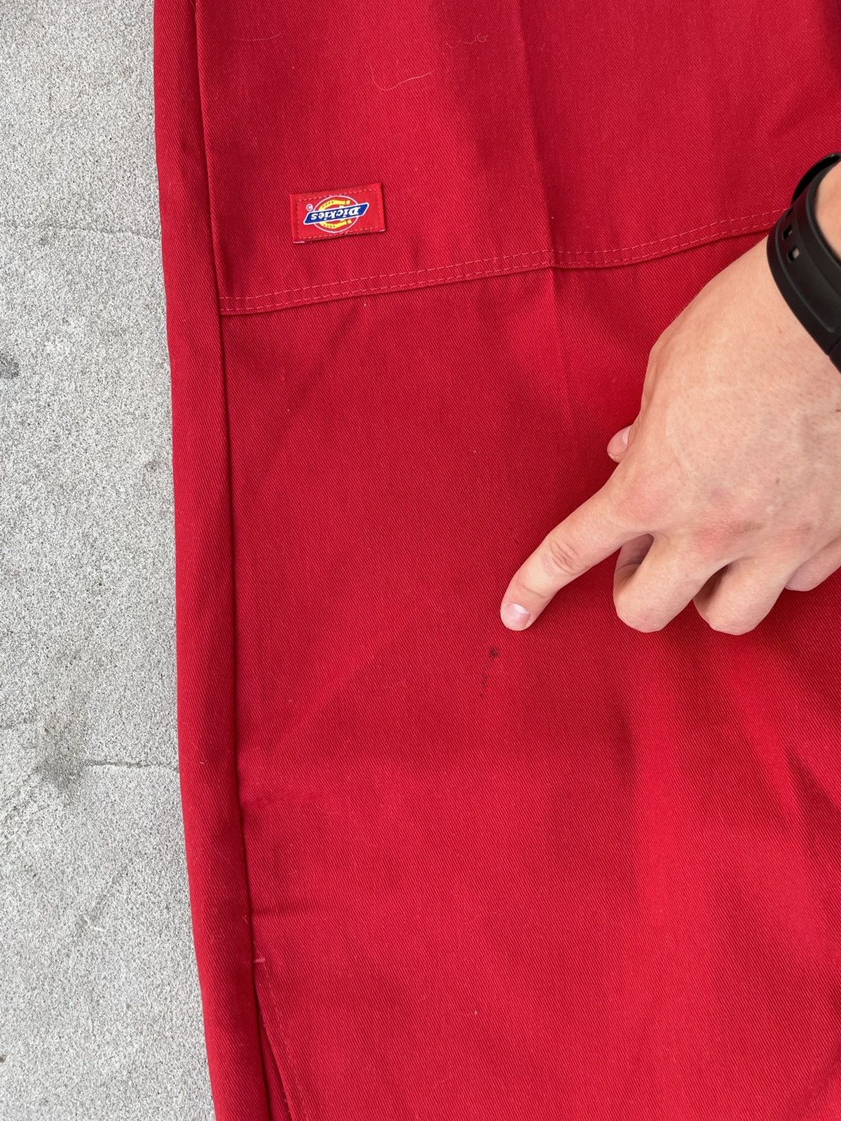 Dickies × Vintage Vintage Dickies Worker Pants Double Logo Size US 32 / EU 48 - 9 Thumbnail
