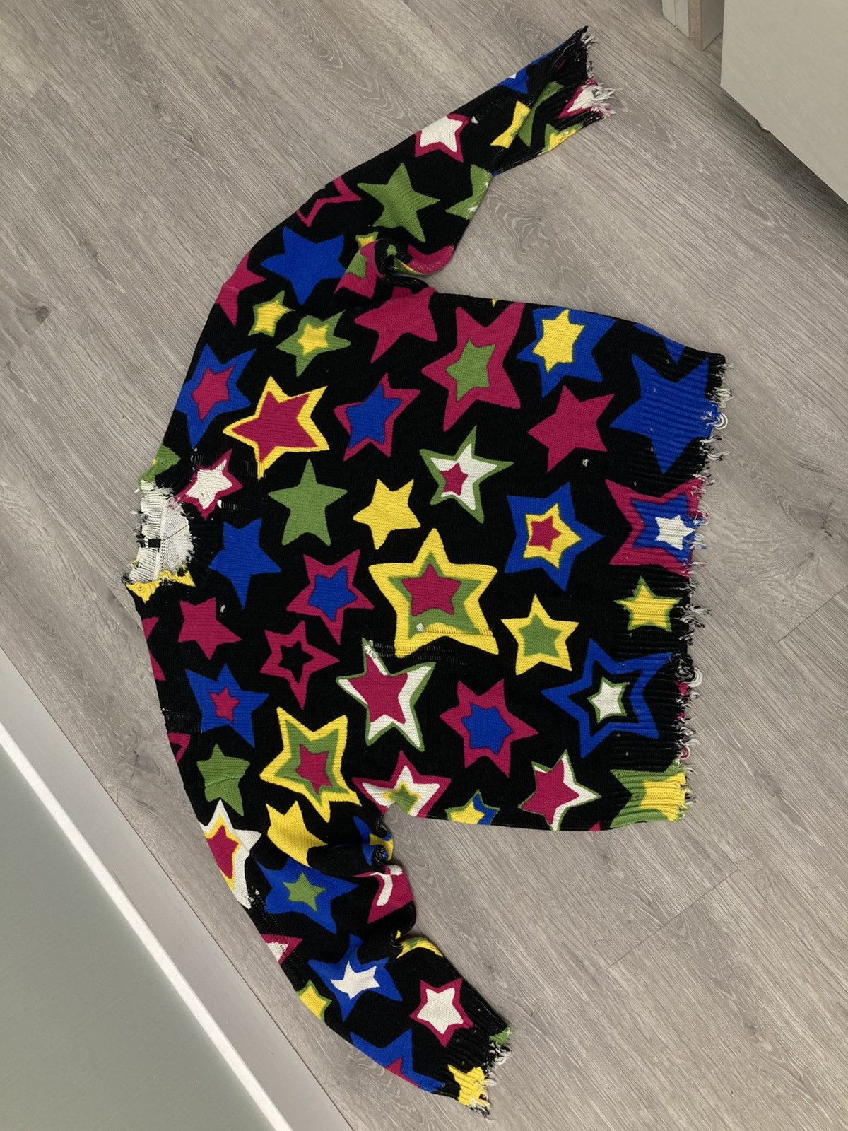 R13 Stars distressed sweater Size US XS / EU 42 / 0 - 6 Thumbnail