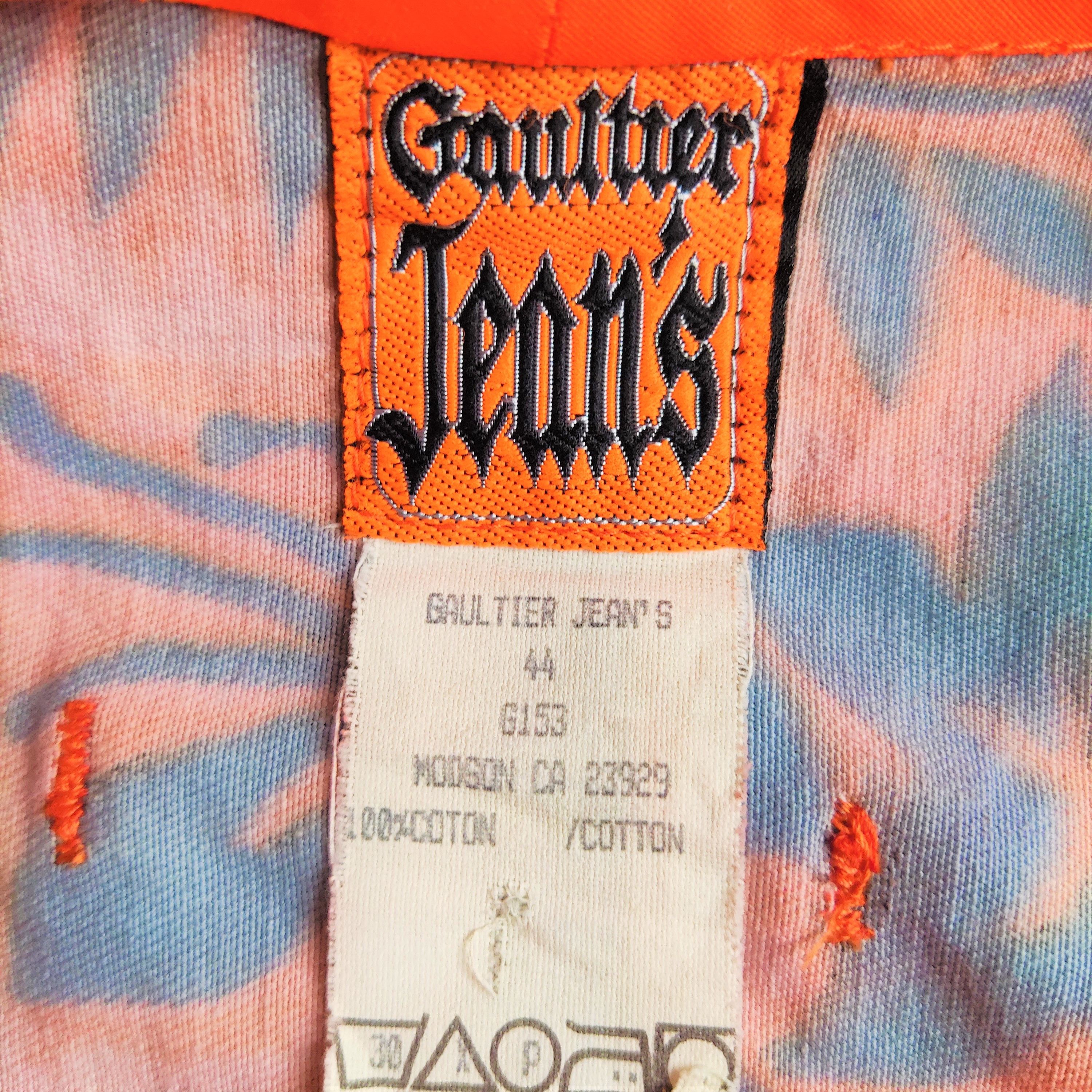 Jean Paul Gaultier Jean Paul Gaultier Tropical Vintage Corset Net Top Shirt Size US M / EU 48-50 / 2 - 6 Thumbnail
