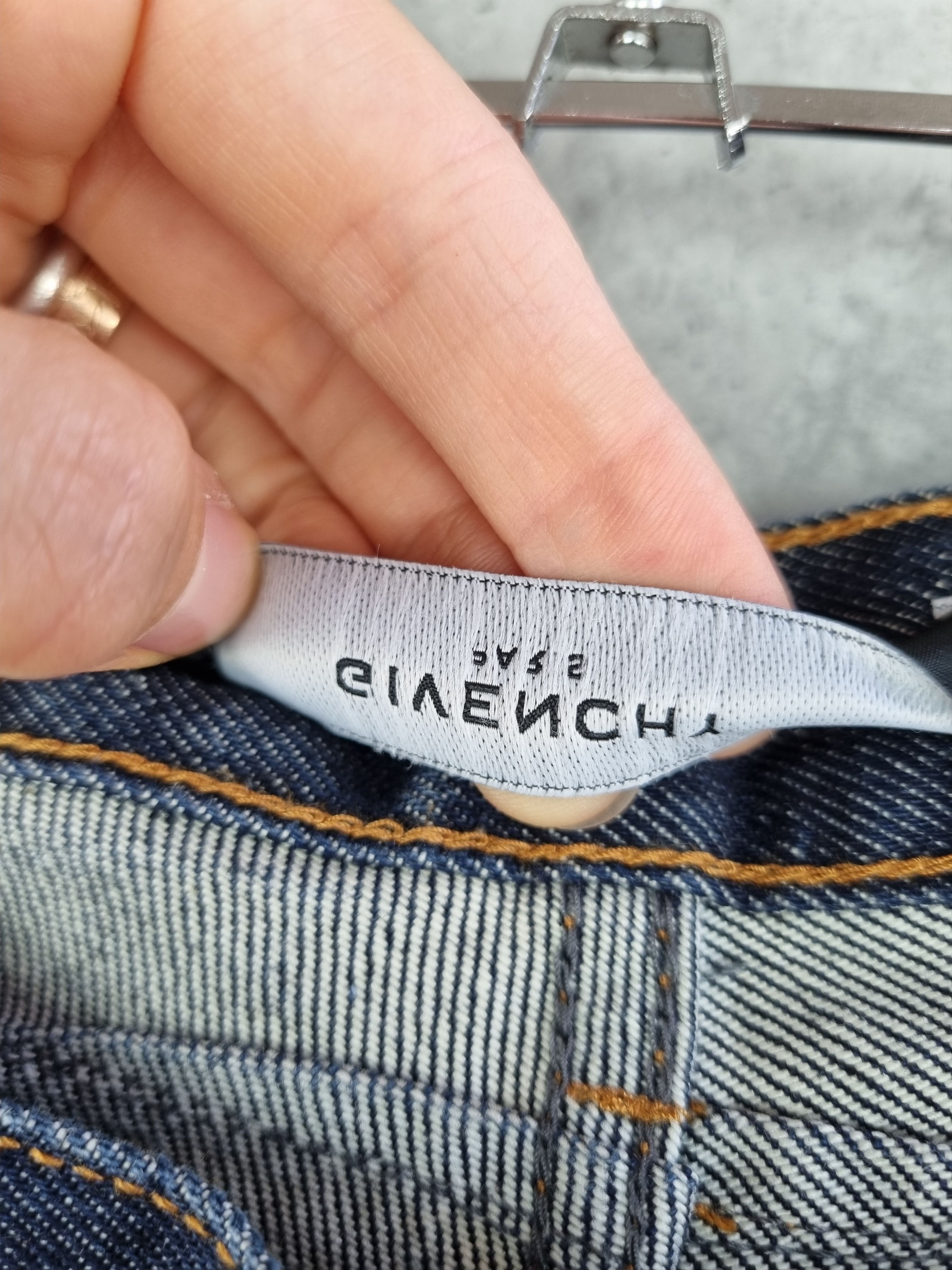 Givenchy Givenchy Luxury Jeans Raw Denim Size US 32 / EU 48 - 7 Thumbnail