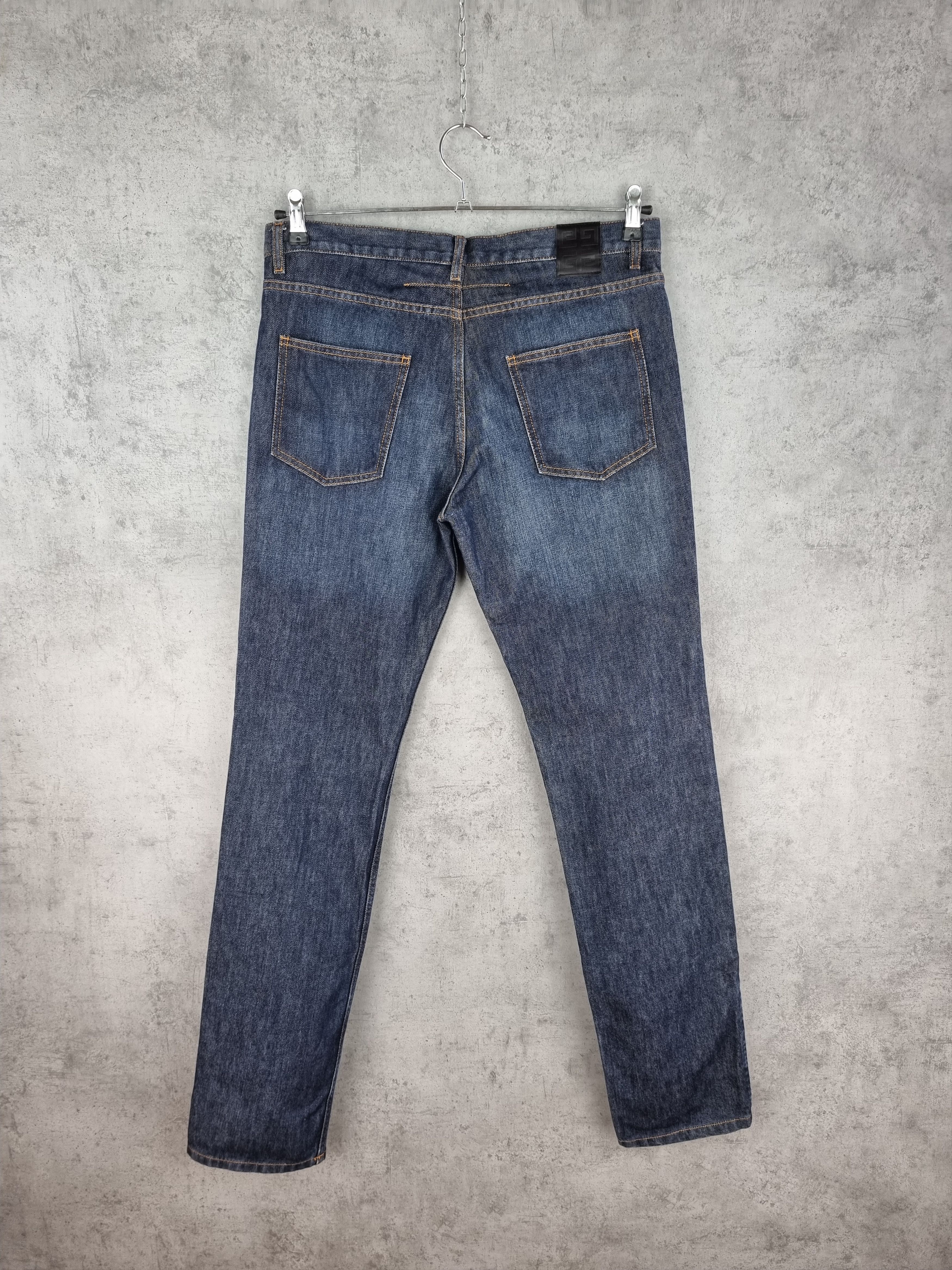 Givenchy Givenchy Luxury Jeans Raw Denim Size US 32 / EU 48 - 2 Thumbnail
