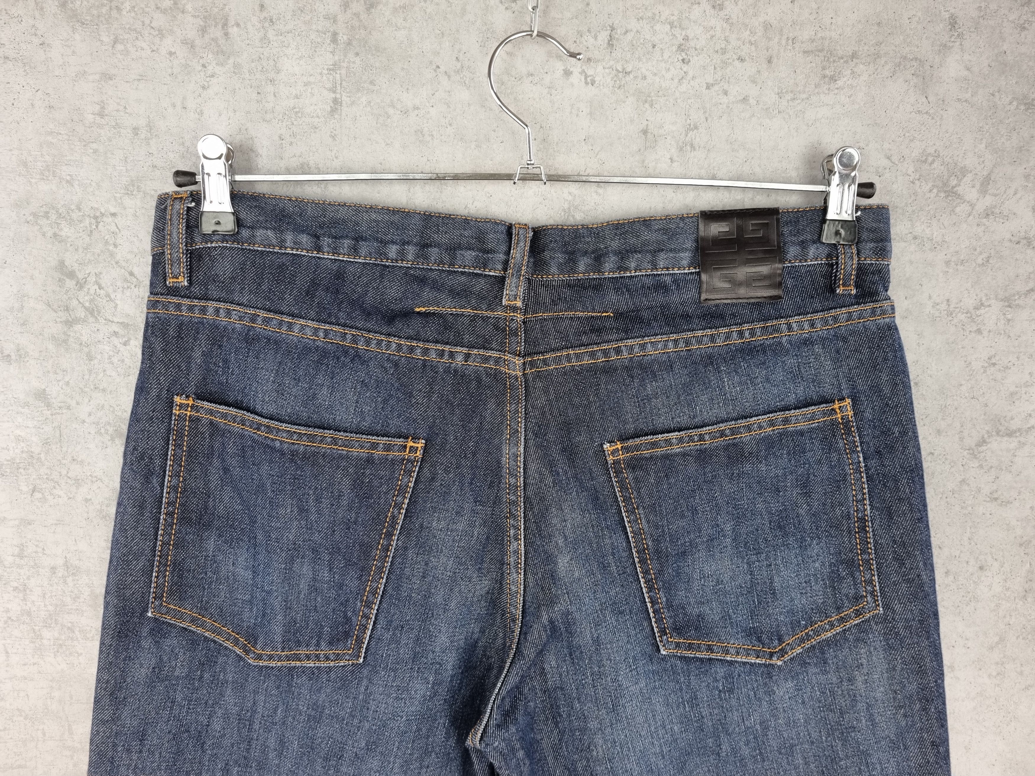 Givenchy Givenchy Luxury Jeans Raw Denim Size US 32 / EU 48 - 4 Thumbnail