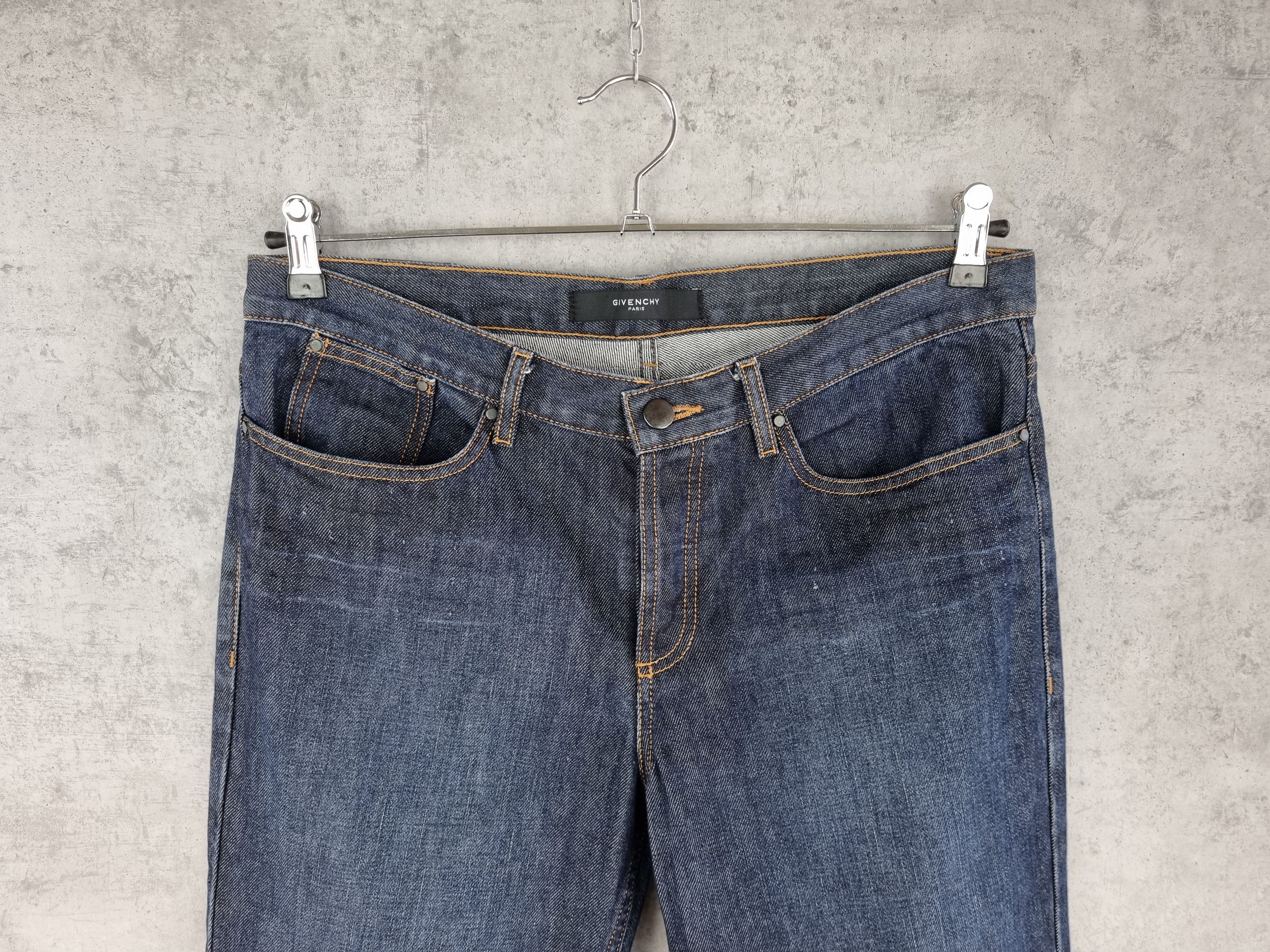 Givenchy Givenchy Luxury Jeans Raw Denim Size US 32 / EU 48 - 3 Thumbnail