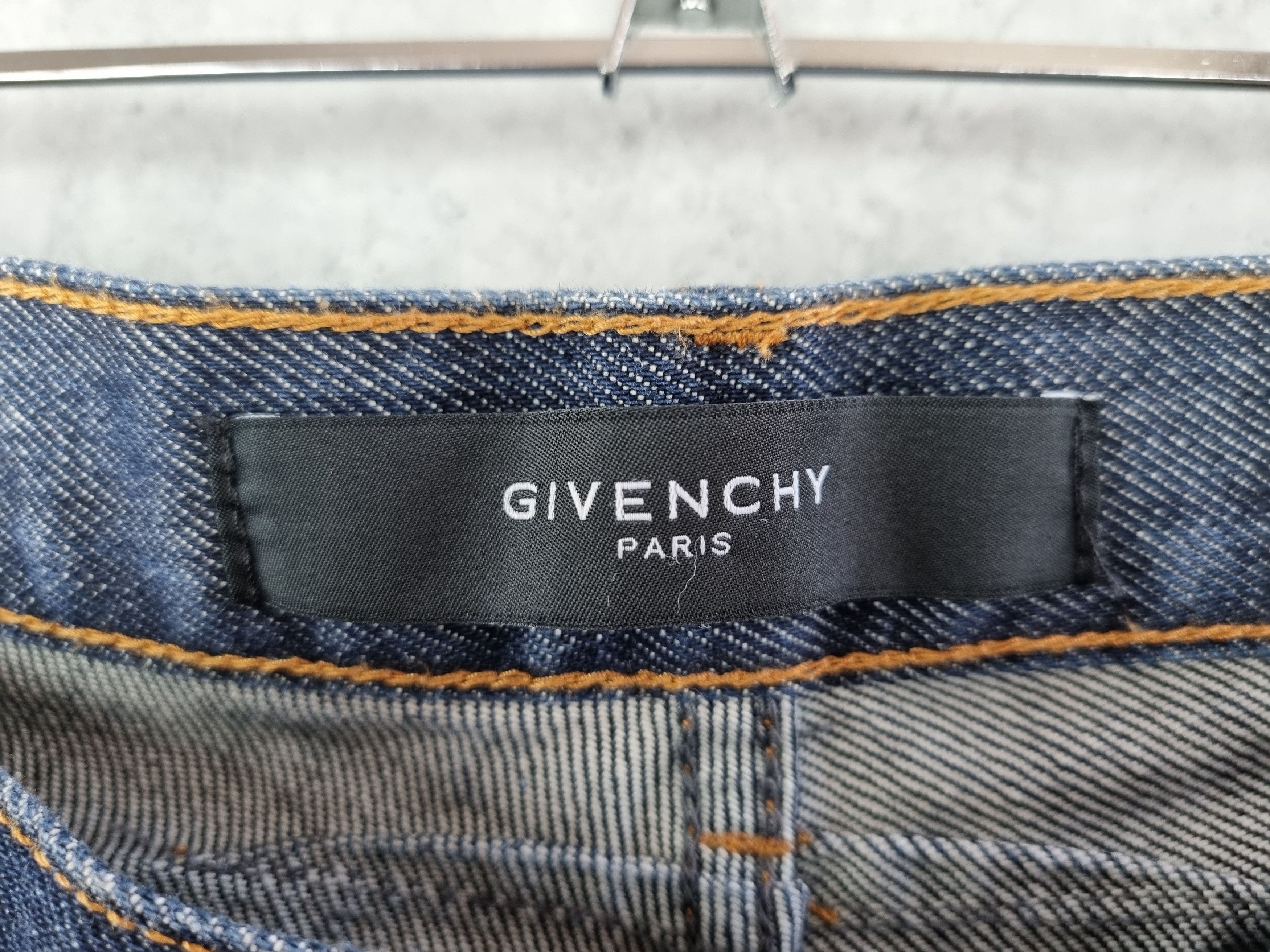 Givenchy Givenchy Luxury Jeans Raw Denim Size US 32 / EU 48 - 6 Thumbnail