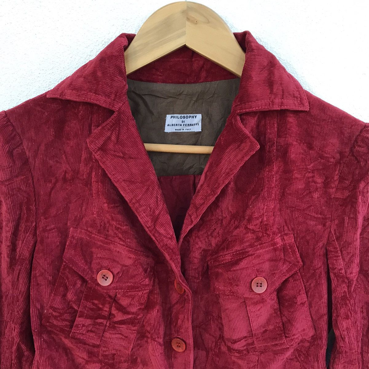 Designer philosophy di alberta ferretti cudroy ladies jacket Size S / US 4 / IT 40 - 6 Thumbnail