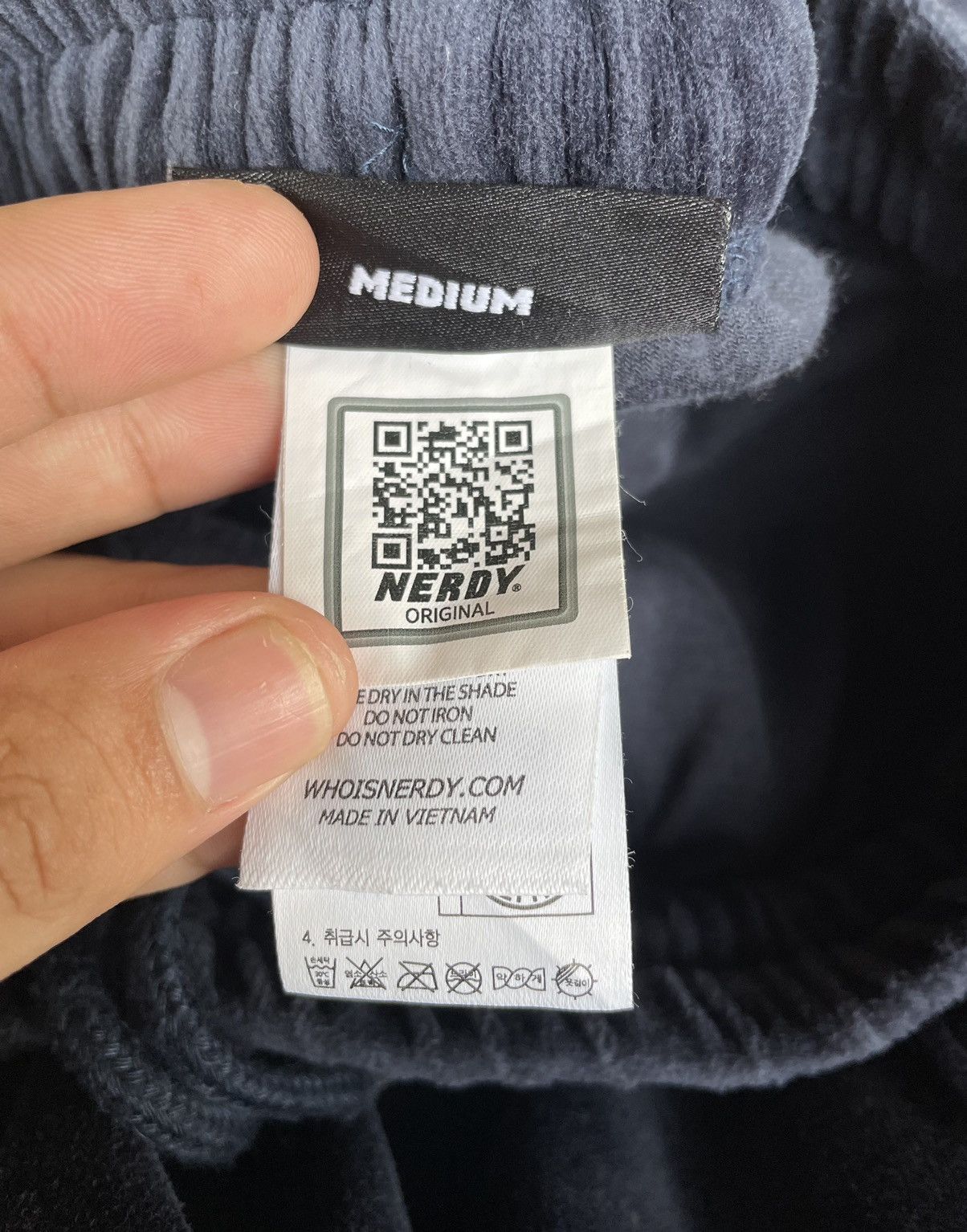 NERDY Japanese Brand Nerdy Velvet Track Pants Size US 31 - 8 Thumbnail