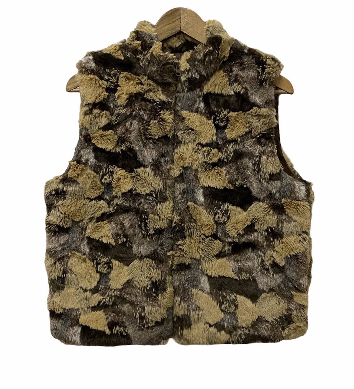 If Six Was Nine RARE🔥Artisanal Faux Fur Luxurious Vests Jacket Size US M / EU 48-50 / 2 - 1 Thumbnail