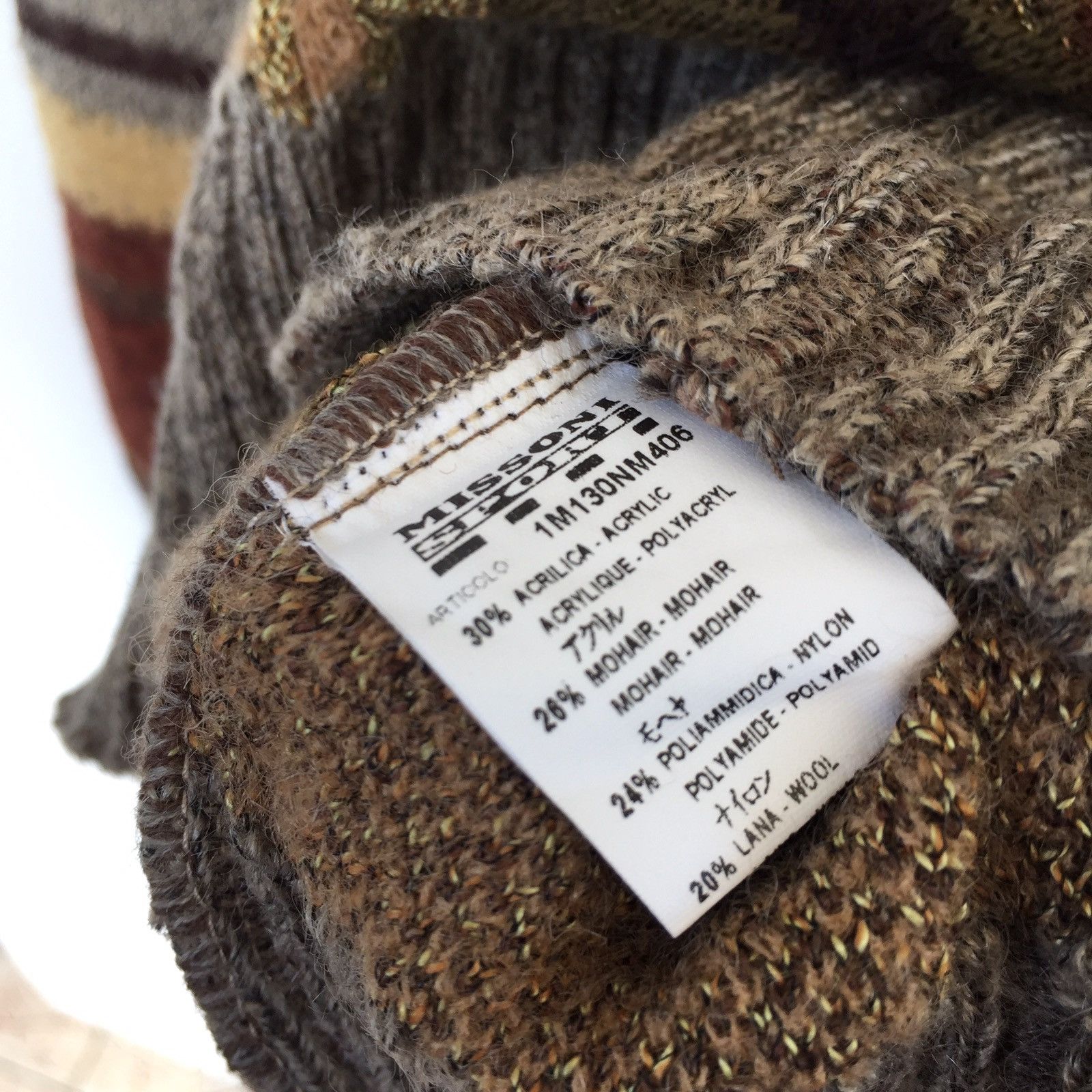 Missoni Final💥Vintage Missoni Italy Knitwear Size US M / EU 48-50 / 2 - 8 Thumbnail