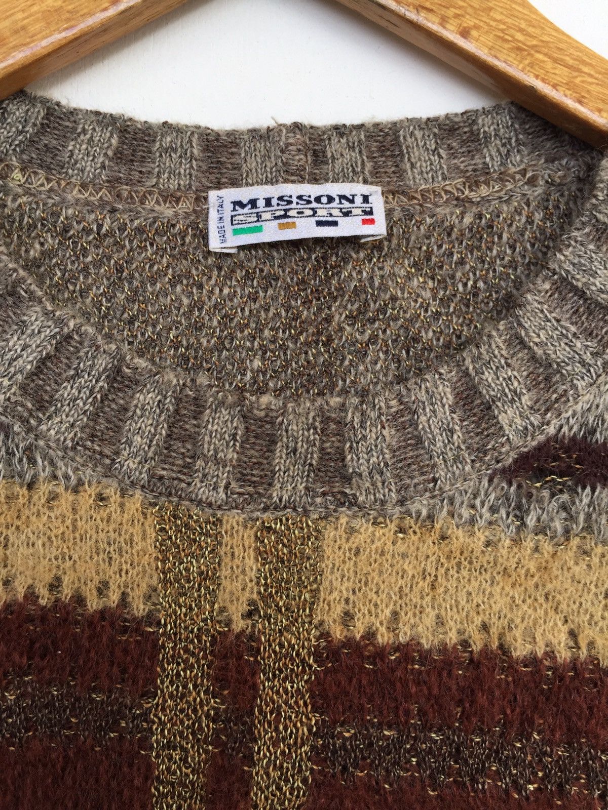 Missoni Final💥Vintage Missoni Italy Knitwear Size US M / EU 48-50 / 2 - 6 Thumbnail
