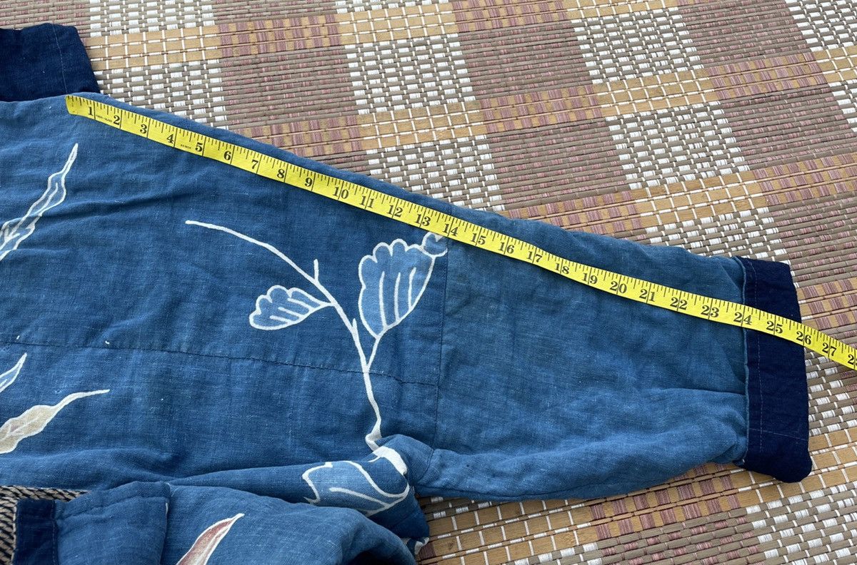 Vintage Vintage Japanese Indigo Phoenix Design Patchwork Boro Kimono Size US L / EU 52-54 / 3 - 16 Thumbnail