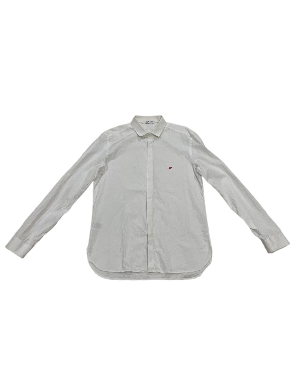 Neil Barrett Neil Barrett Heart Shirt Size US S / EU 44-46 / 1 - 1 Thumbnail