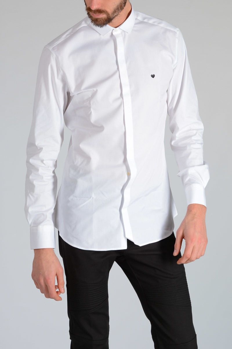 Neil Barrett Neil Barrett Heart Shirt Size US S / EU 44-46 / 1 - 2 Thumbnail