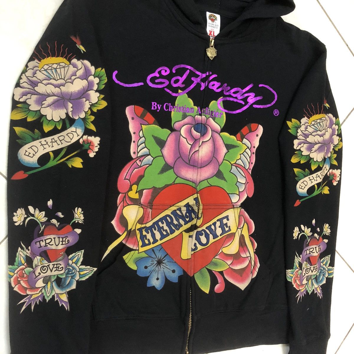 Christian Audigier × Ed Hardy Ed hardy By Christian Audigier ipper Hodie kids Size S / US 4 / IT 40 - 2 Thumbnail