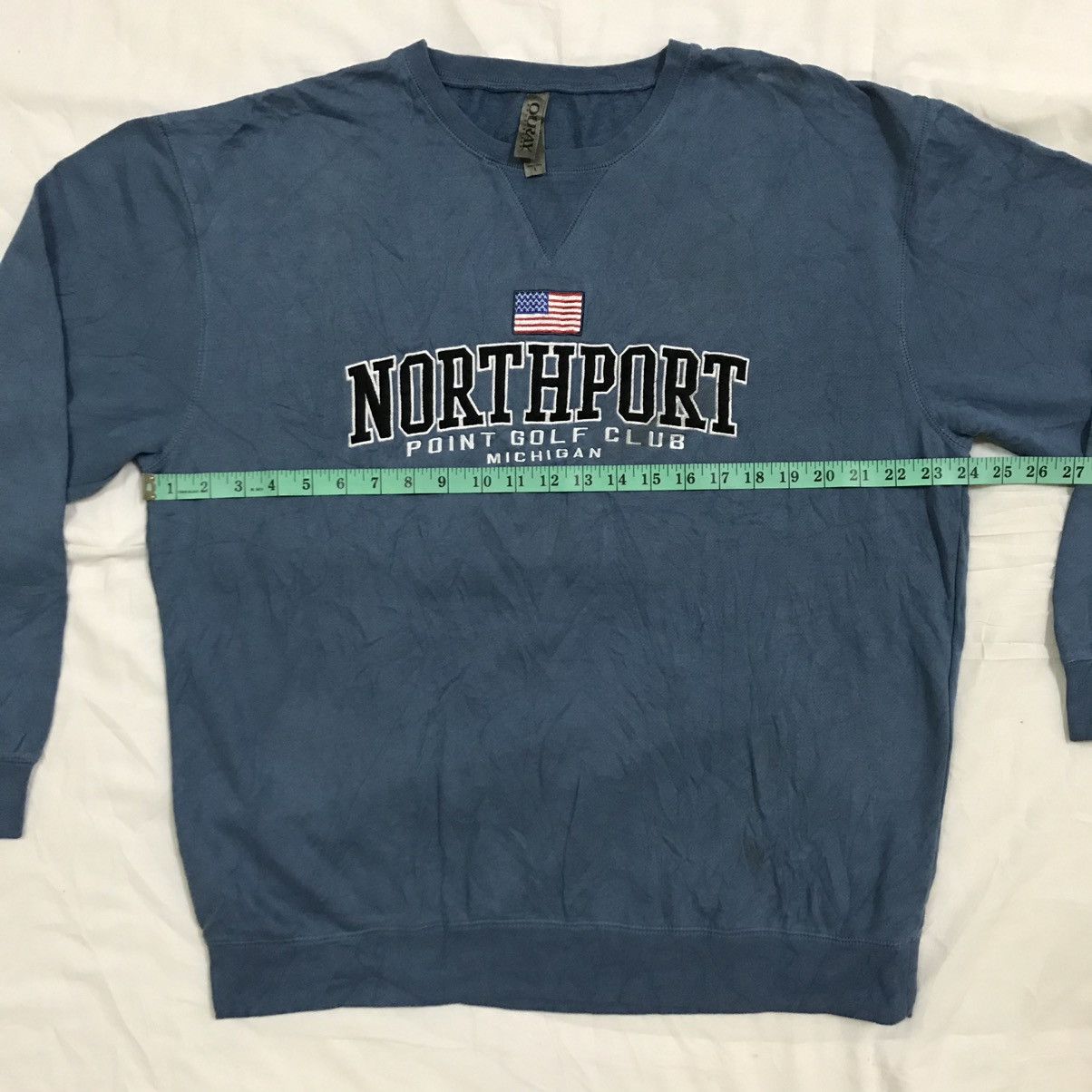 Other Northport michigan embroidery logo crewneck sweatshirt Size US L / EU 52-54 / 3 - 8 Thumbnail