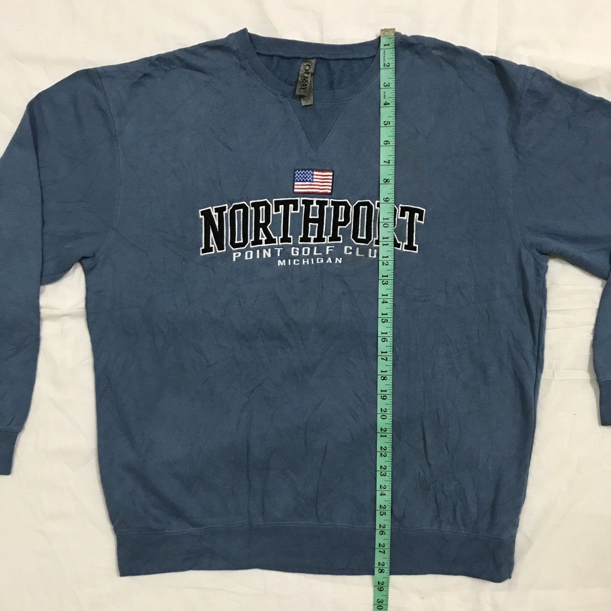 Other Northport michigan embroidery logo crewneck sweatshirt Size US L / EU 52-54 / 3 - 9 Thumbnail